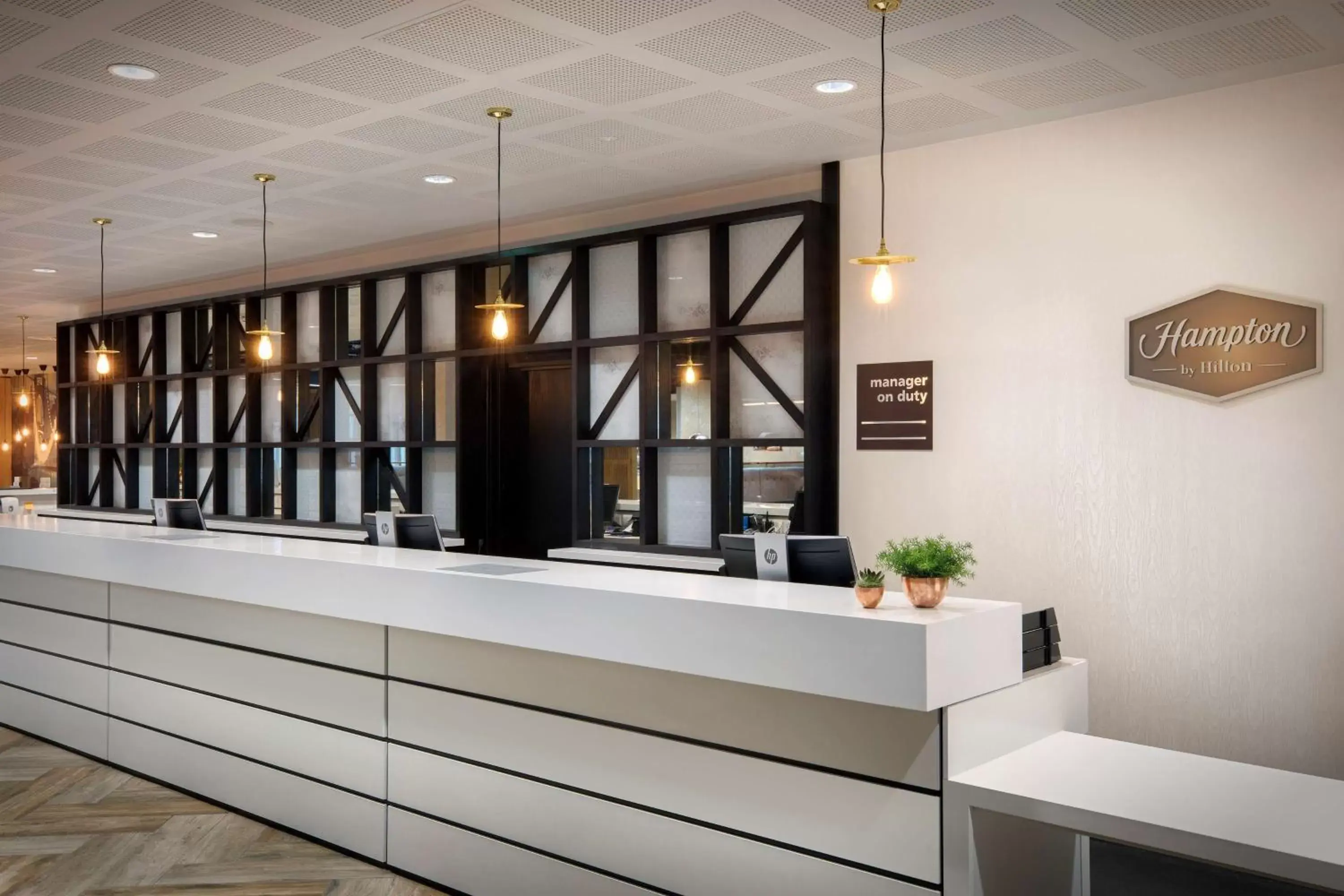 Lobby or reception, Lobby/Reception in Hampton By Hilton Bristol Airport