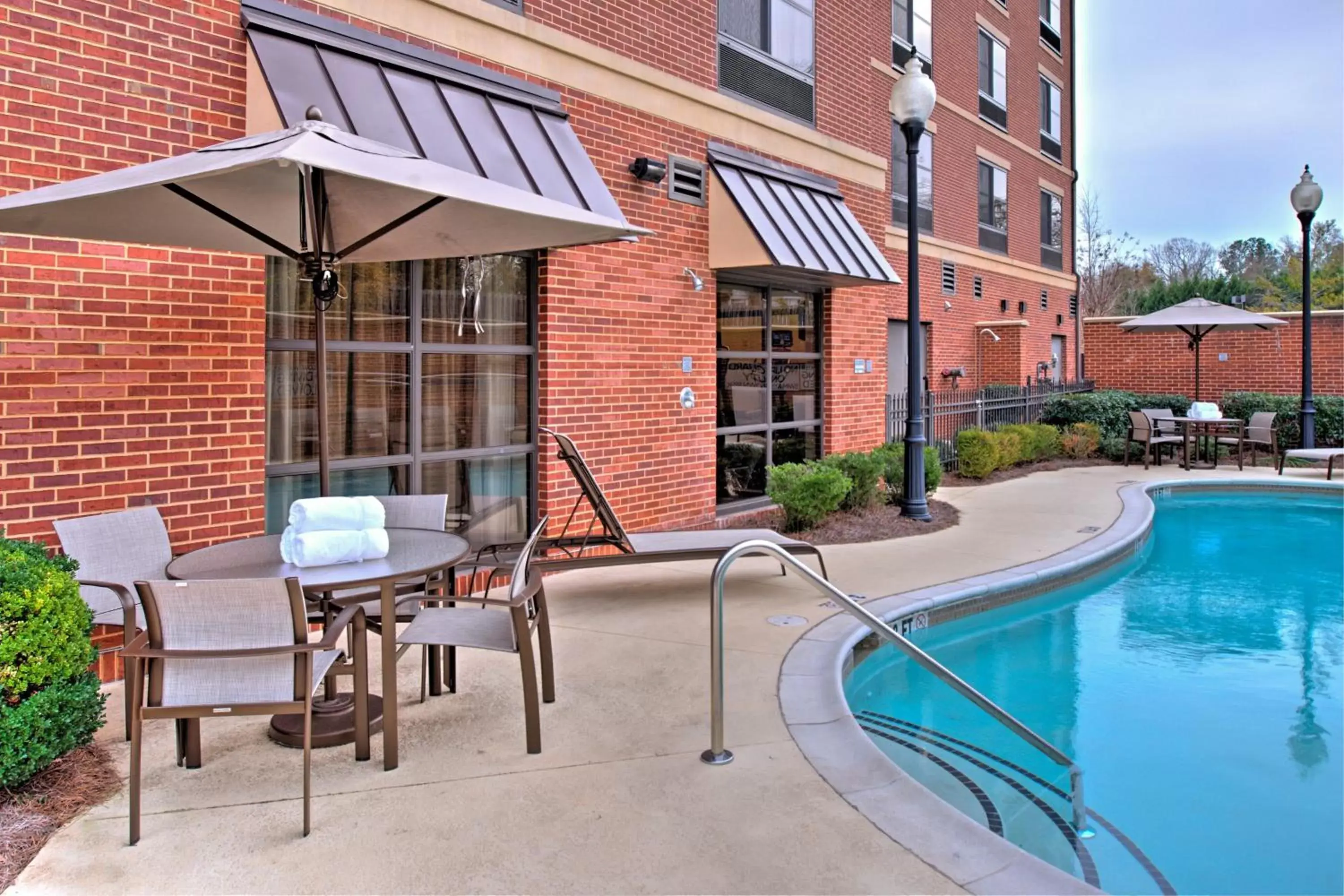 Swimming Pool in Courtyard Clemson