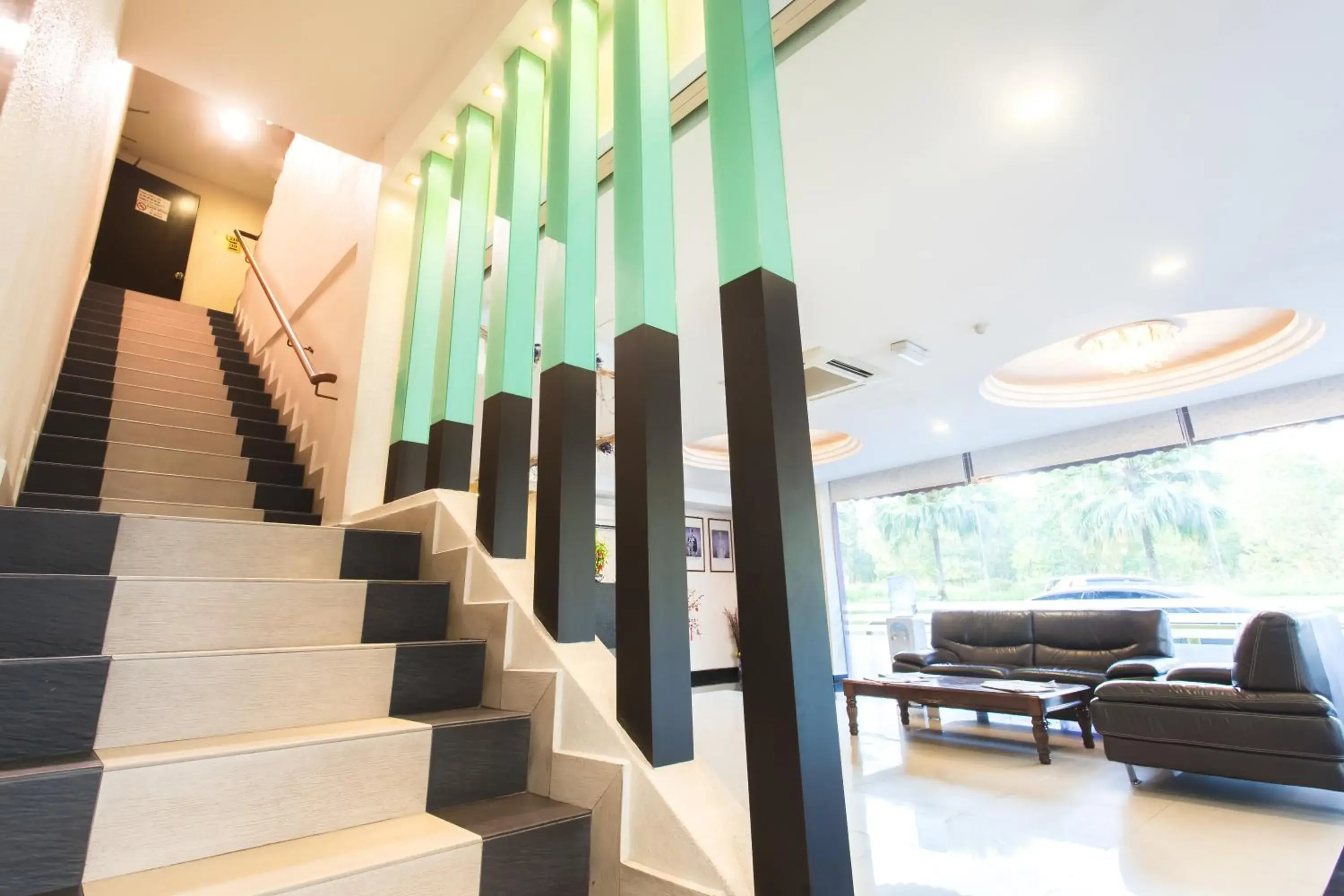 Decorative detail, Lobby/Reception in Lavender Inn Nusa Bestari