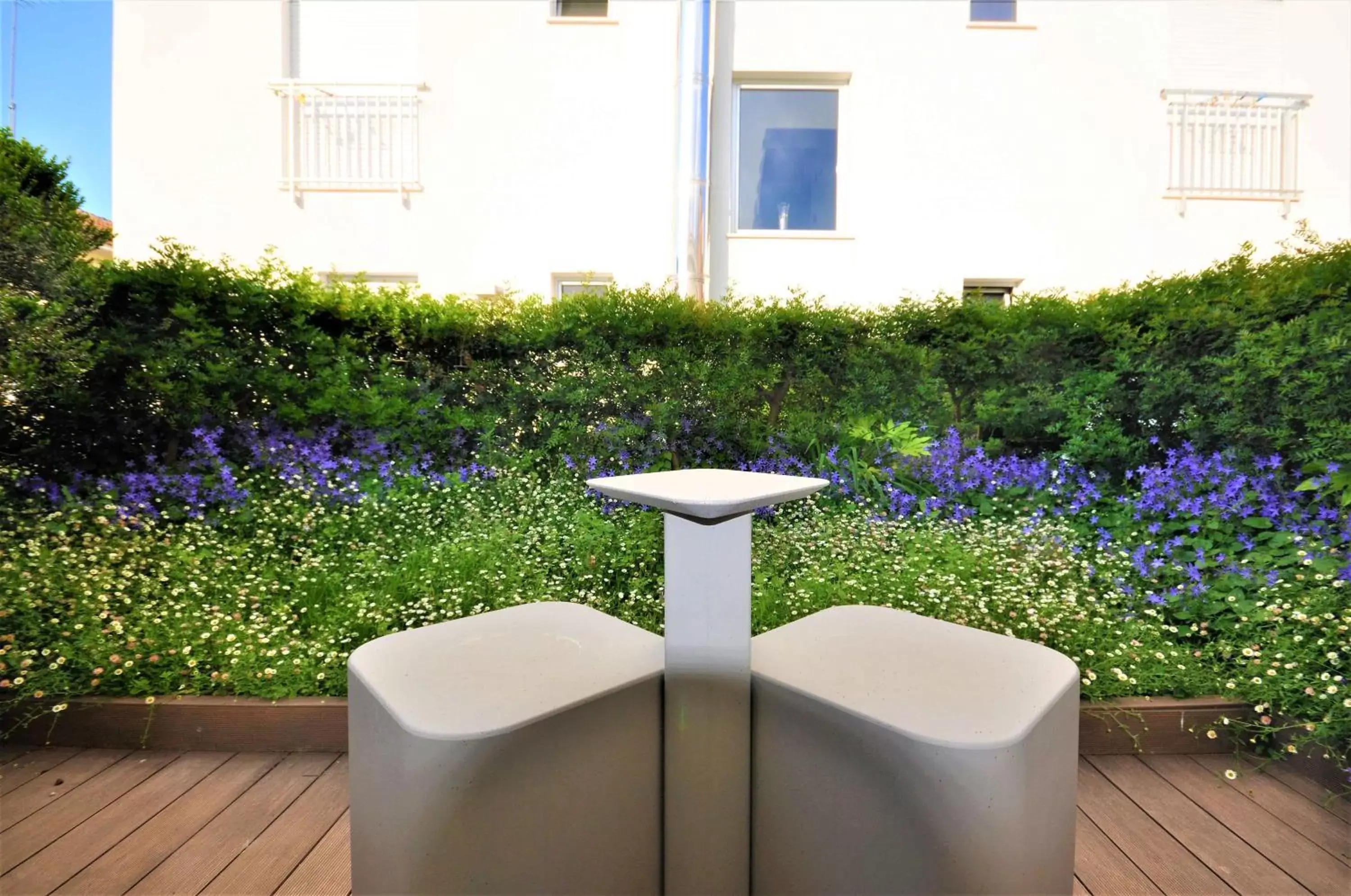 Patio in Hotel Miramare