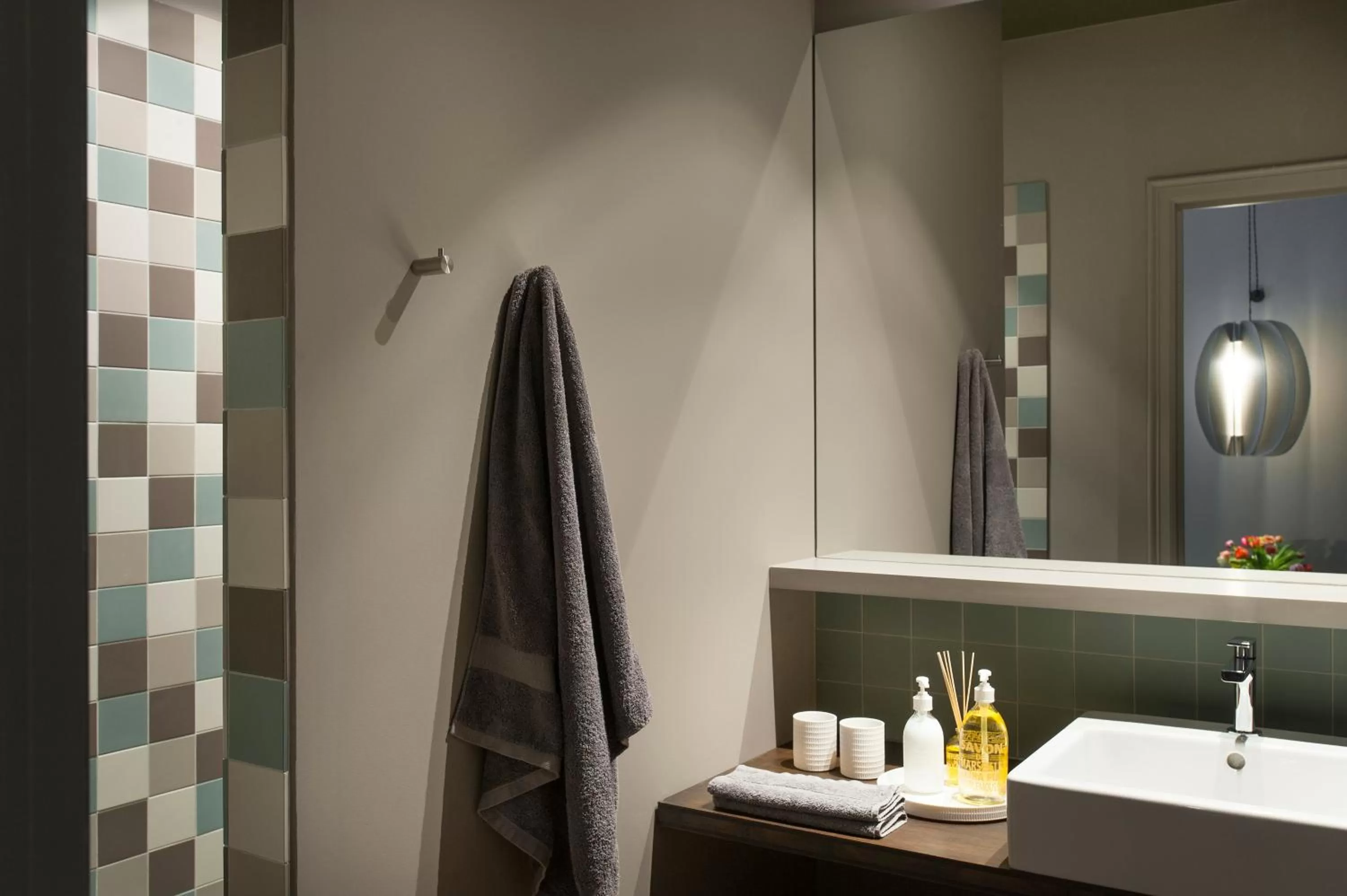 Bathroom in Zakske13 - Design Boutique B&B in Bruges city centre