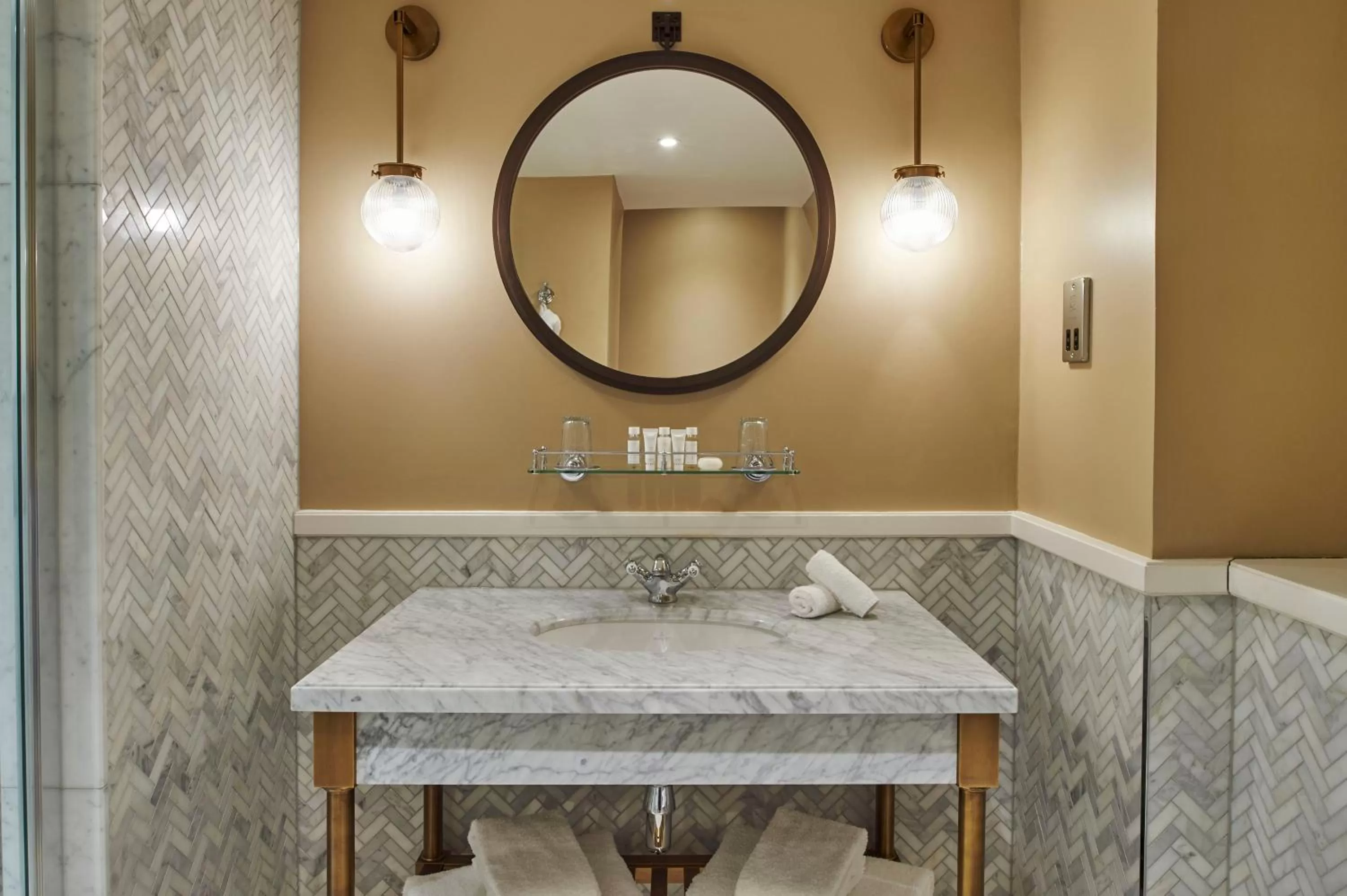 Bathroom in Kimpton Charlotte Square by IHG