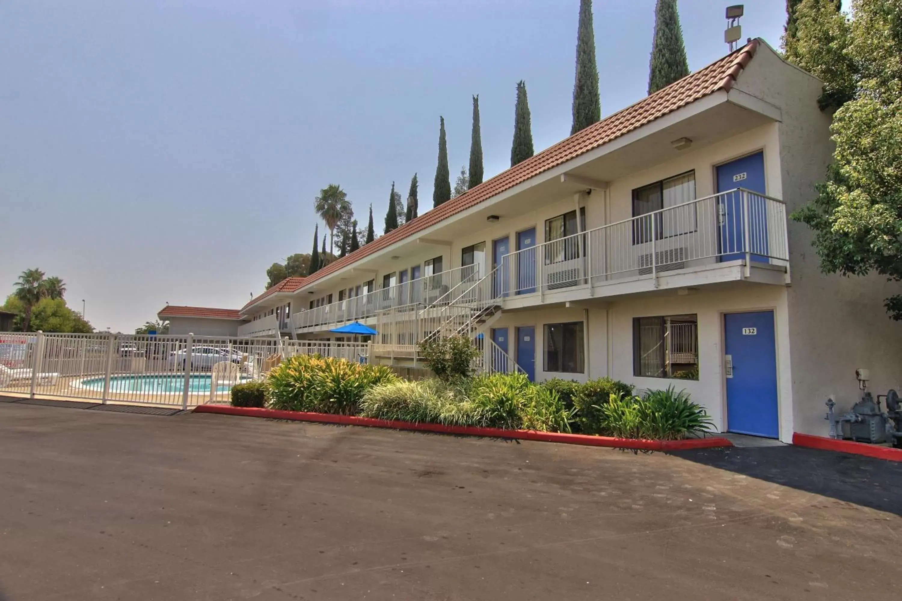 Facade/entrance, Property Building in Motel 6-West Sacramento, CA