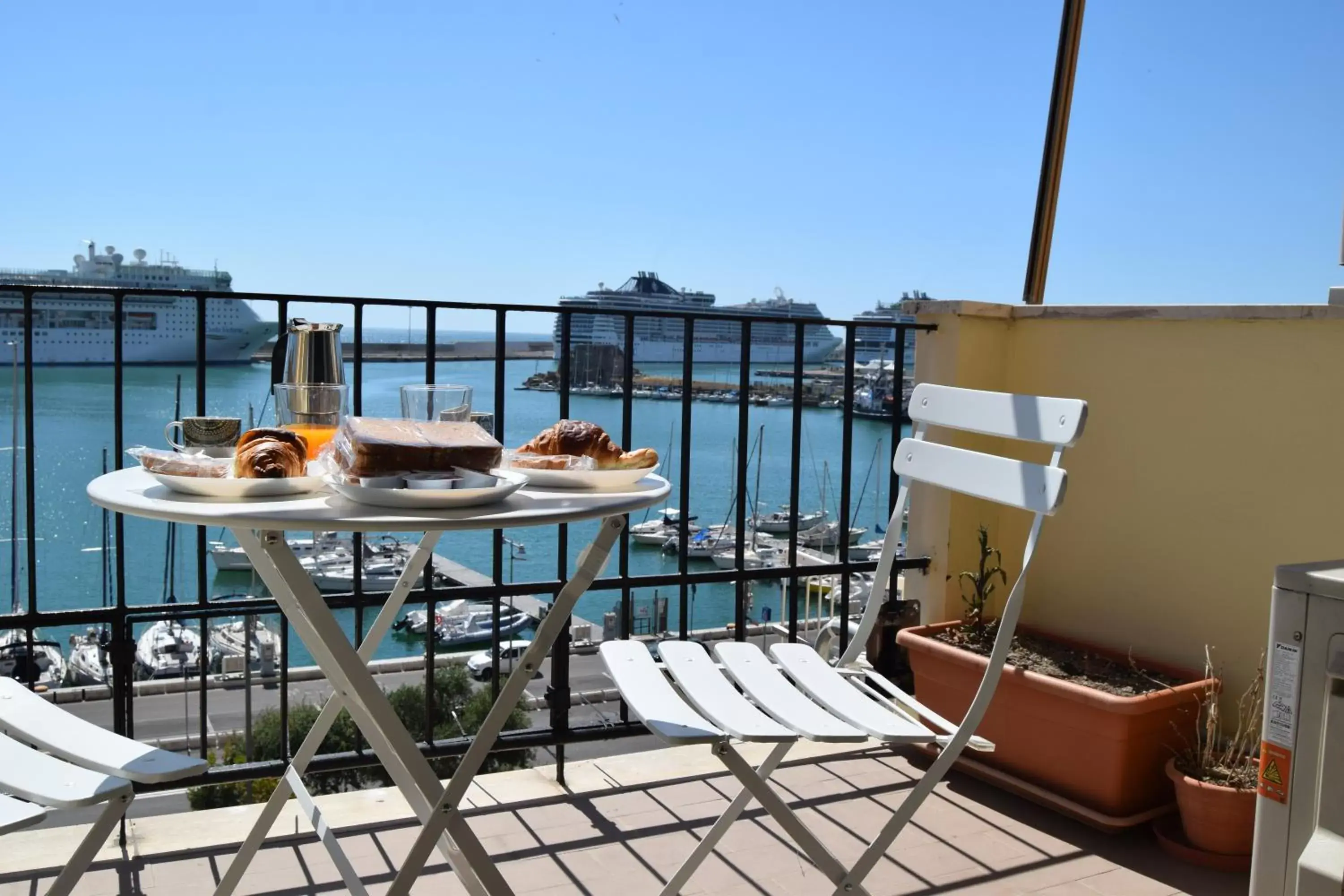 Balcony/Terrace in B&B Il Veliero