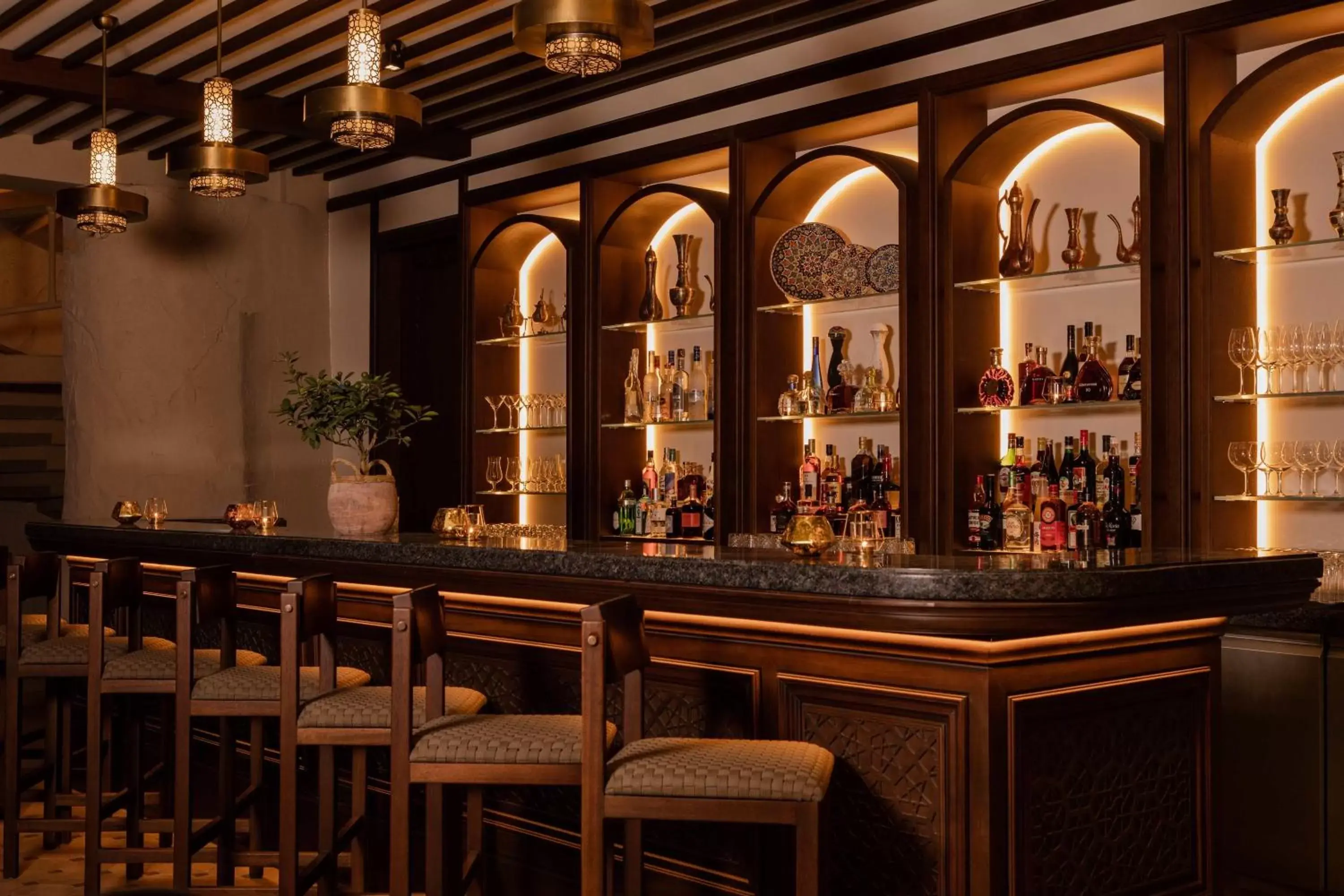 Restaurant/places to eat, Lounge/Bar in Bab Al Shams, A Rare Finds Desert Resort, Dubai