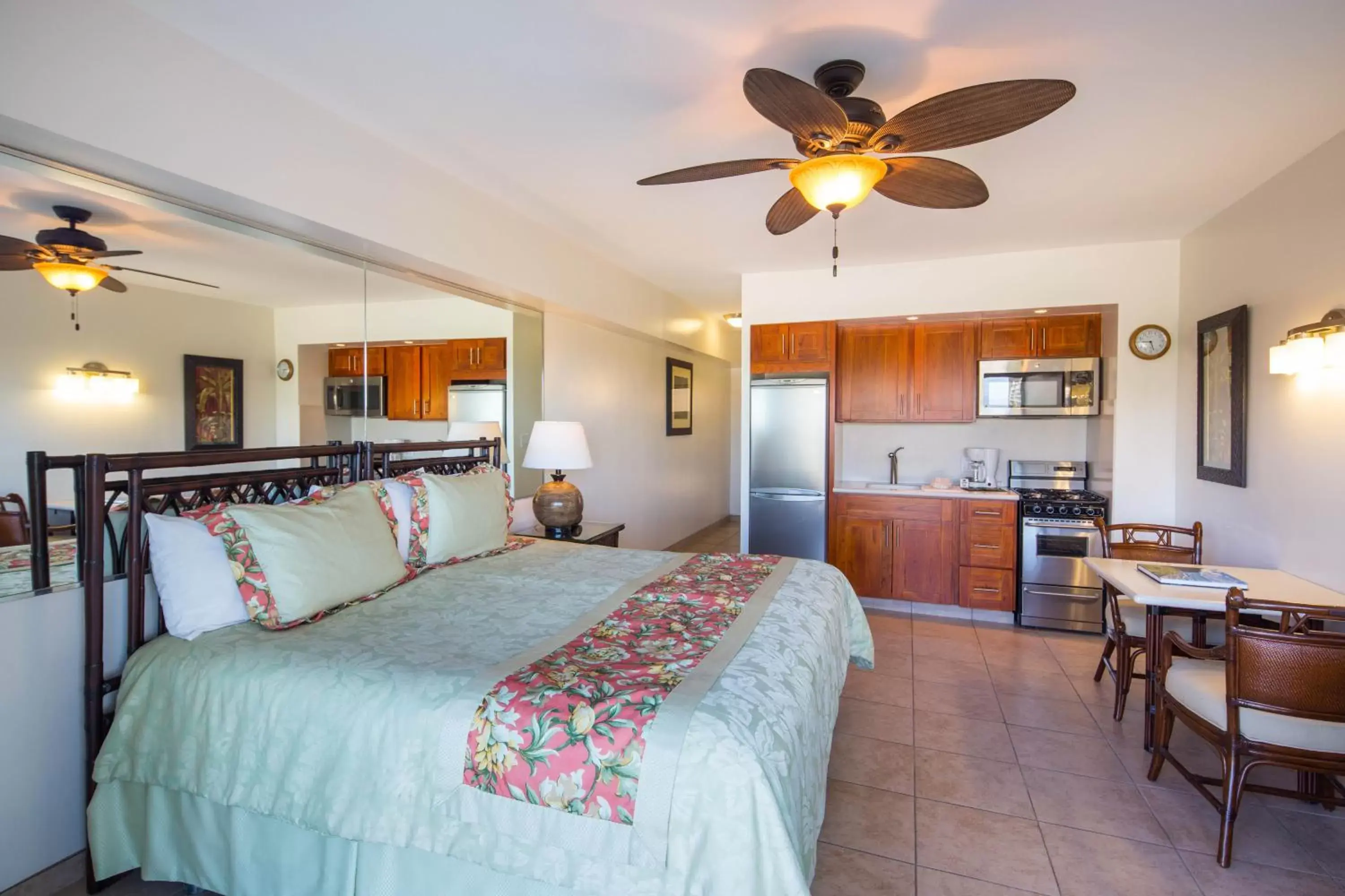 Bedroom in Castle Waikiki Shore Beachfront Condominiums