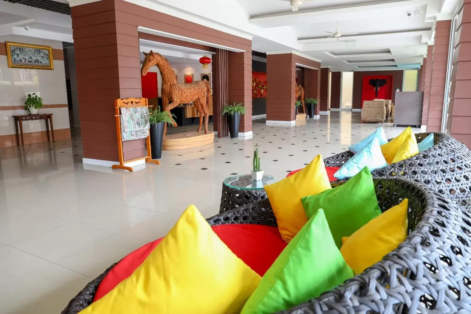 Lobby or reception in Golden Sea Pattaya - SHA Extra Plus