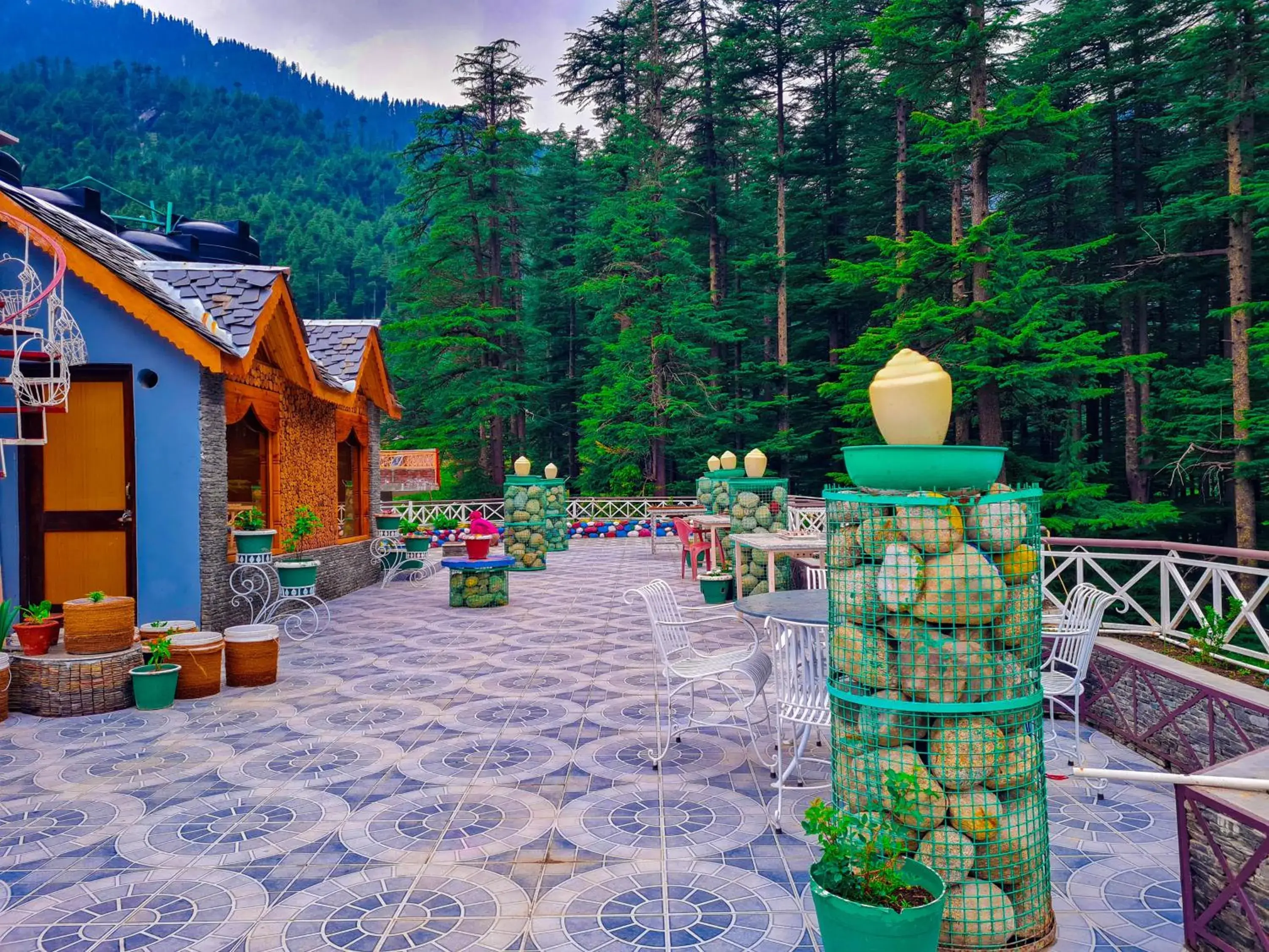 Balcony/Terrace in Hotel Mountain Top