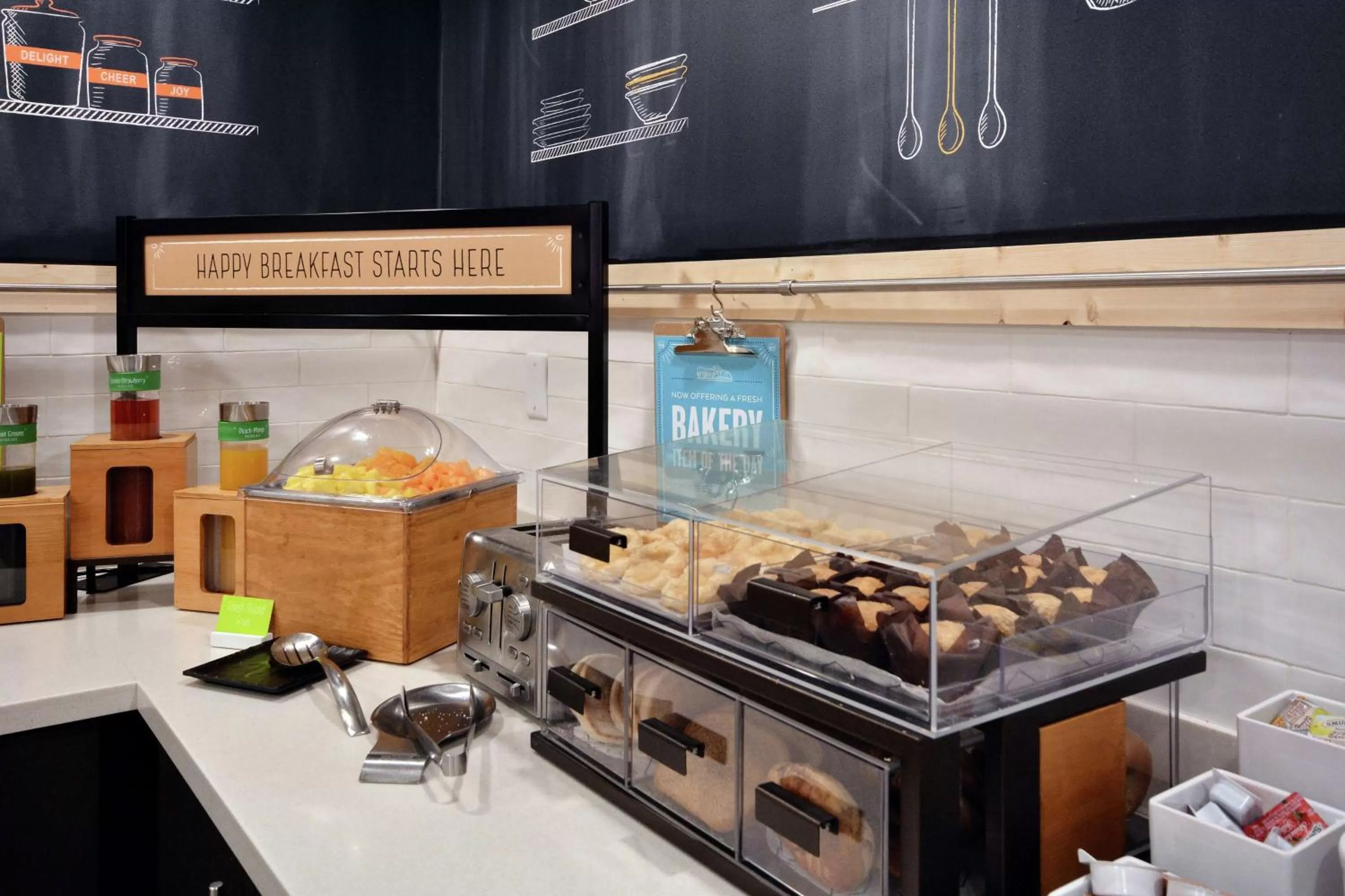 Breakfast in Hampton Inn Raleigh Capital Blvd North