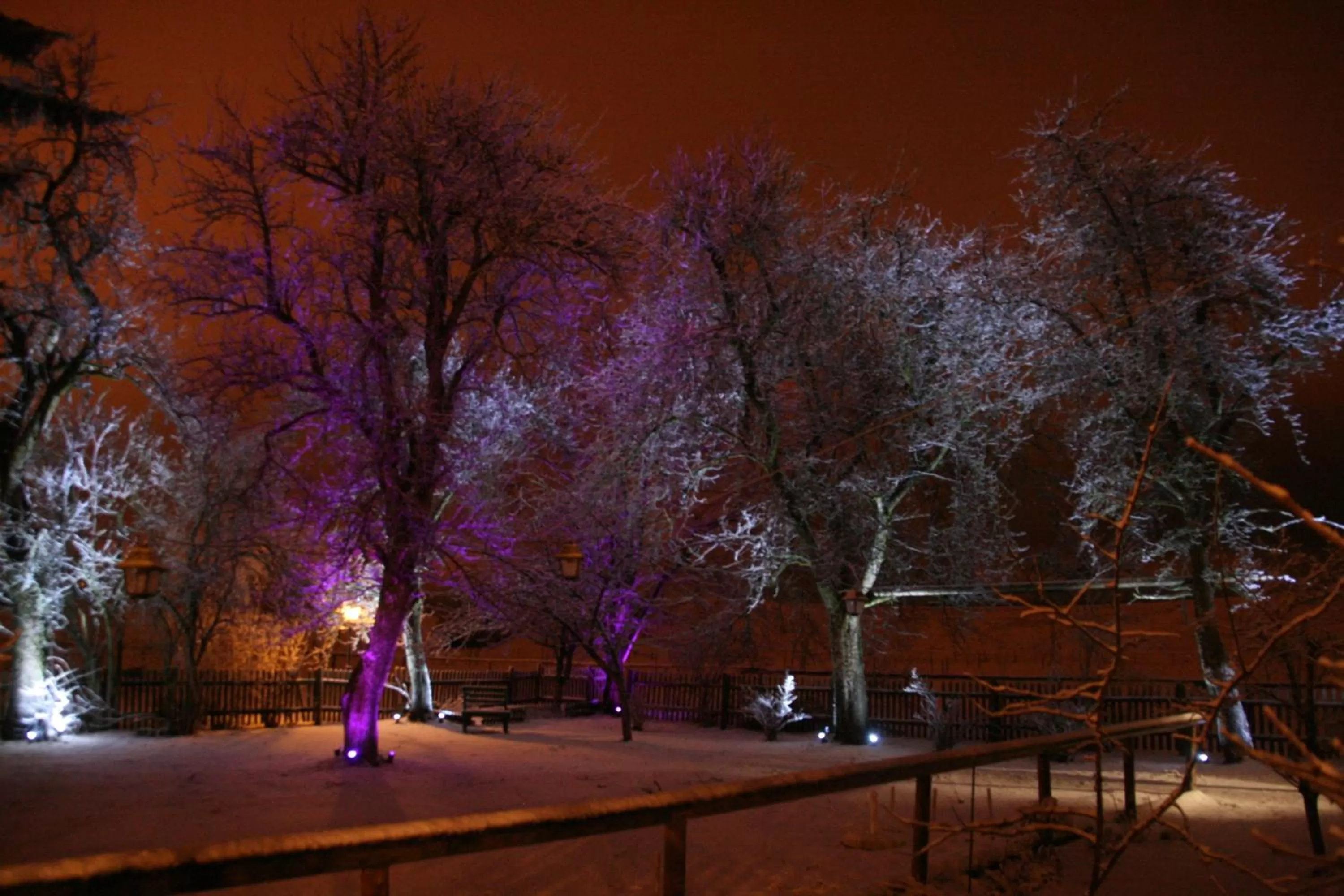 Garden in Landhotel Huberhof