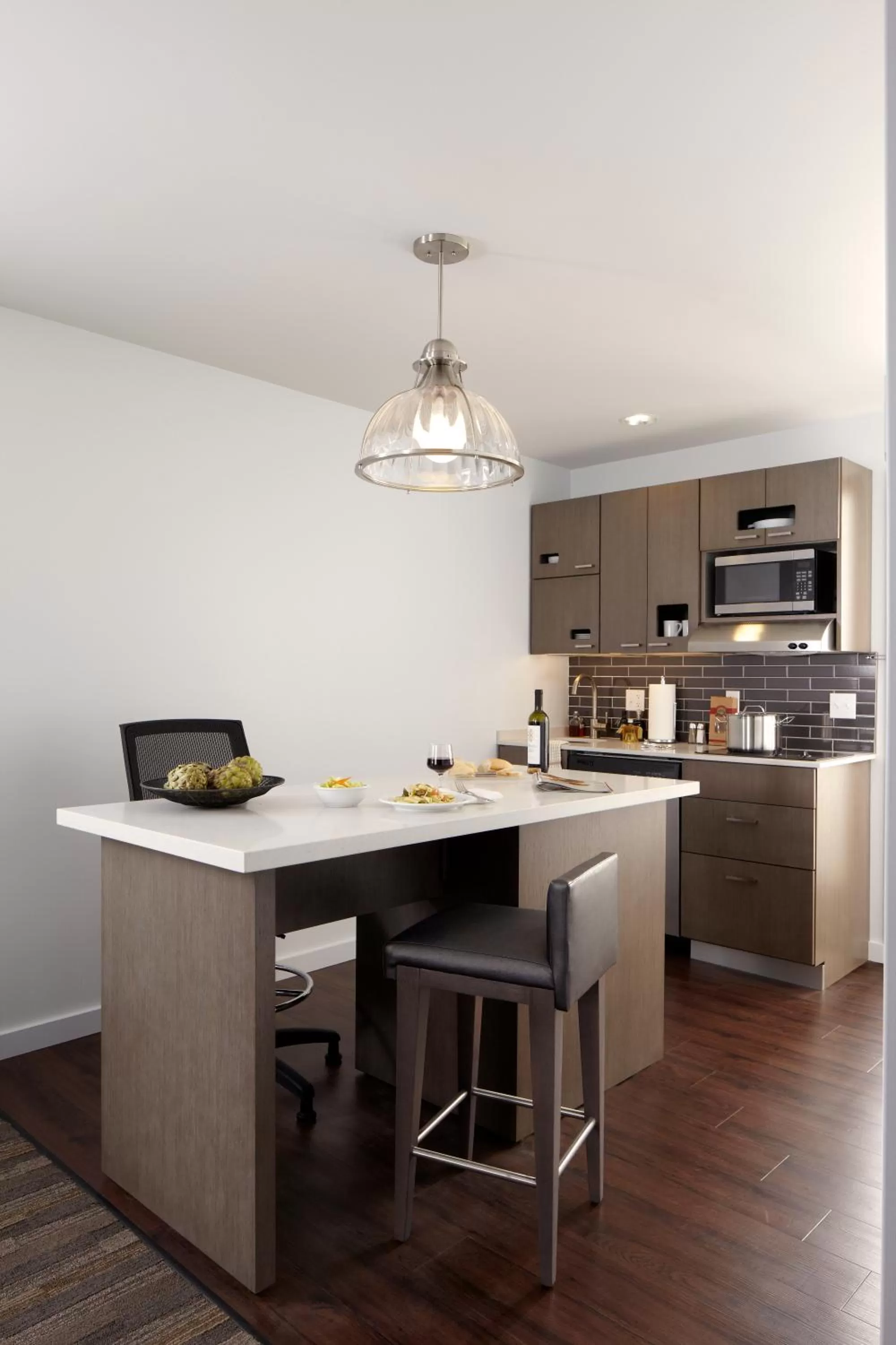 Kitchen or kitchenette in Hyatt House Raleigh/Rdu/Brier Creek