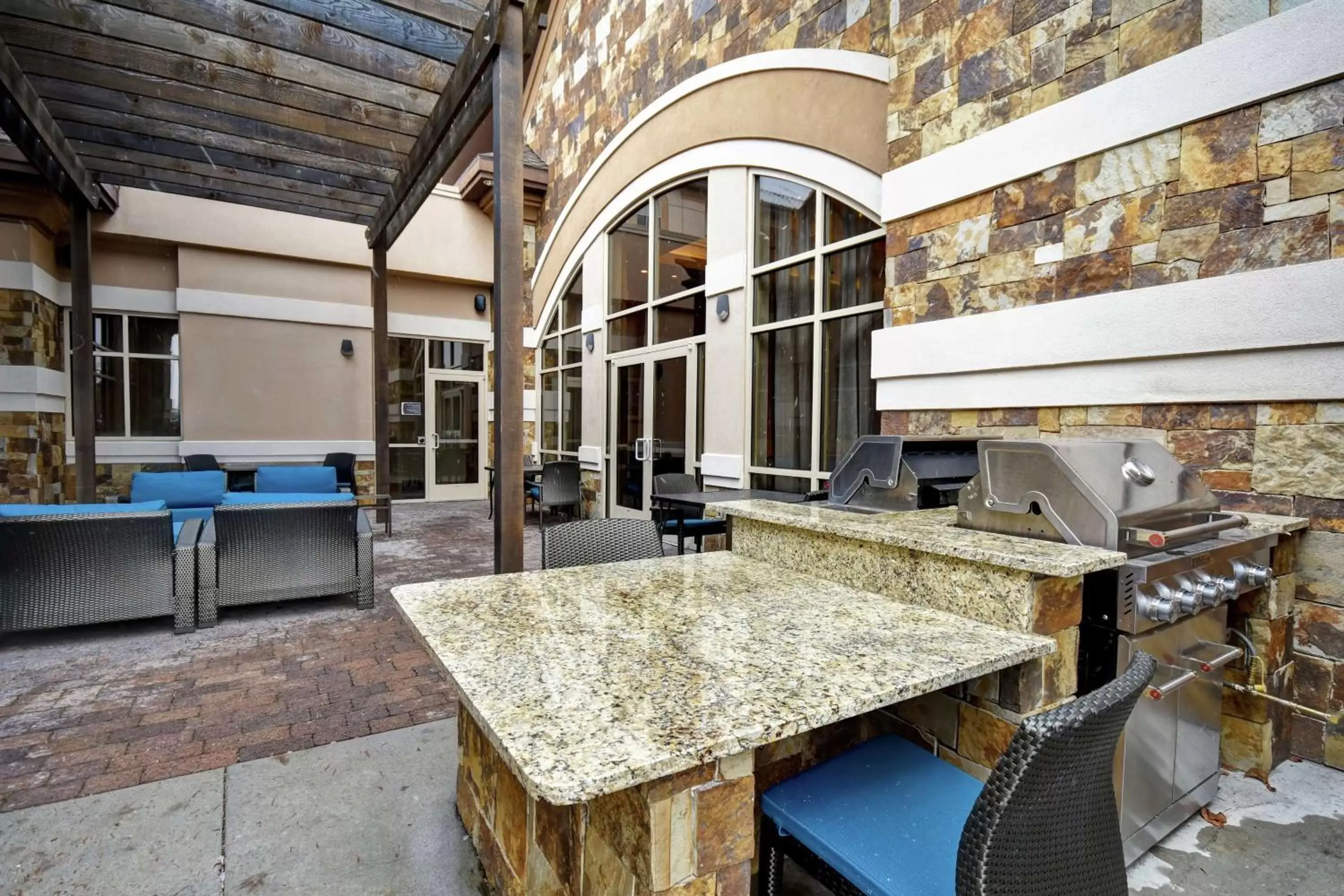 Patio in Homewood Suites by Hilton Boise