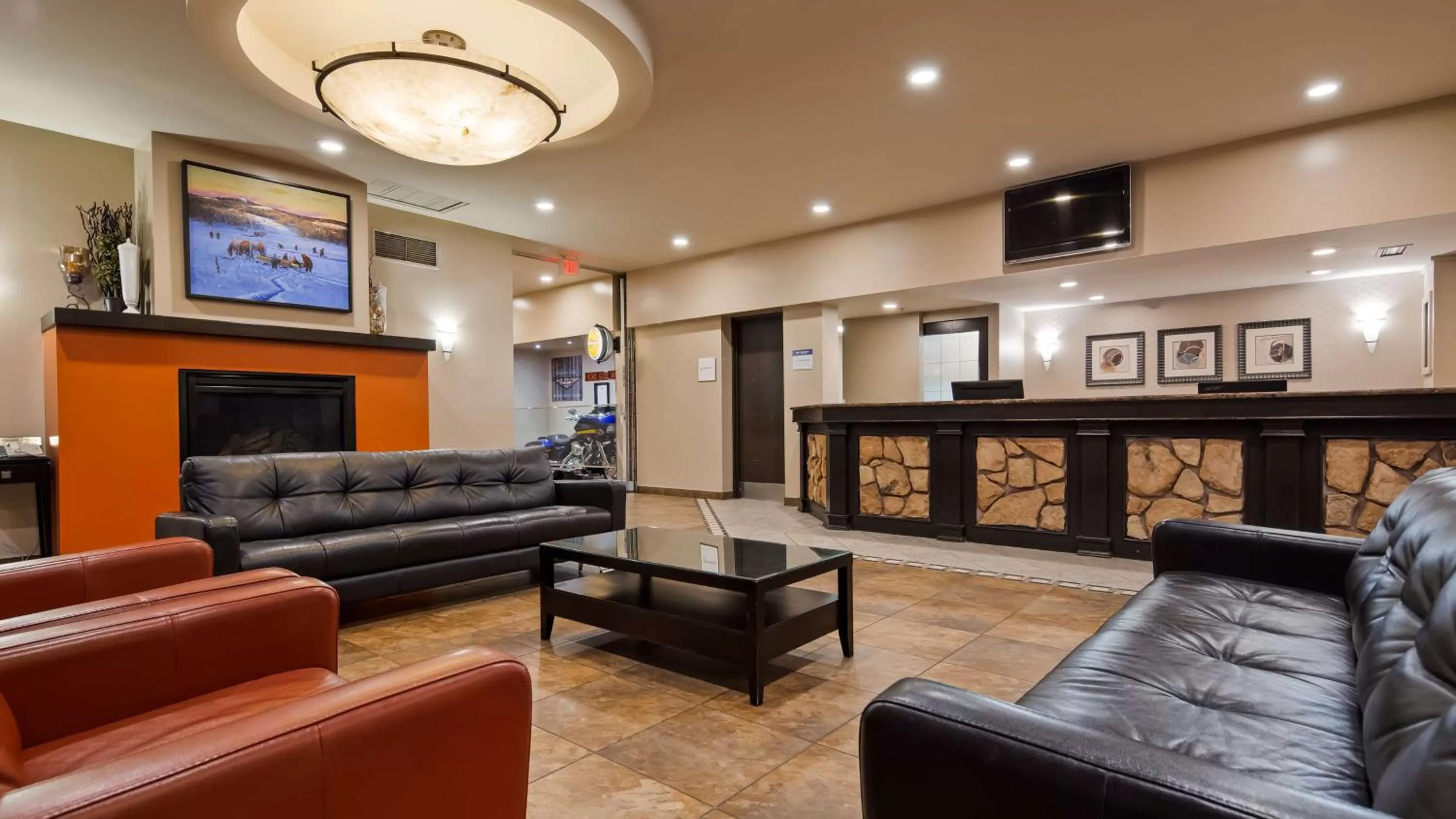 Lobby or reception in Seven Oaks Hotel Regina