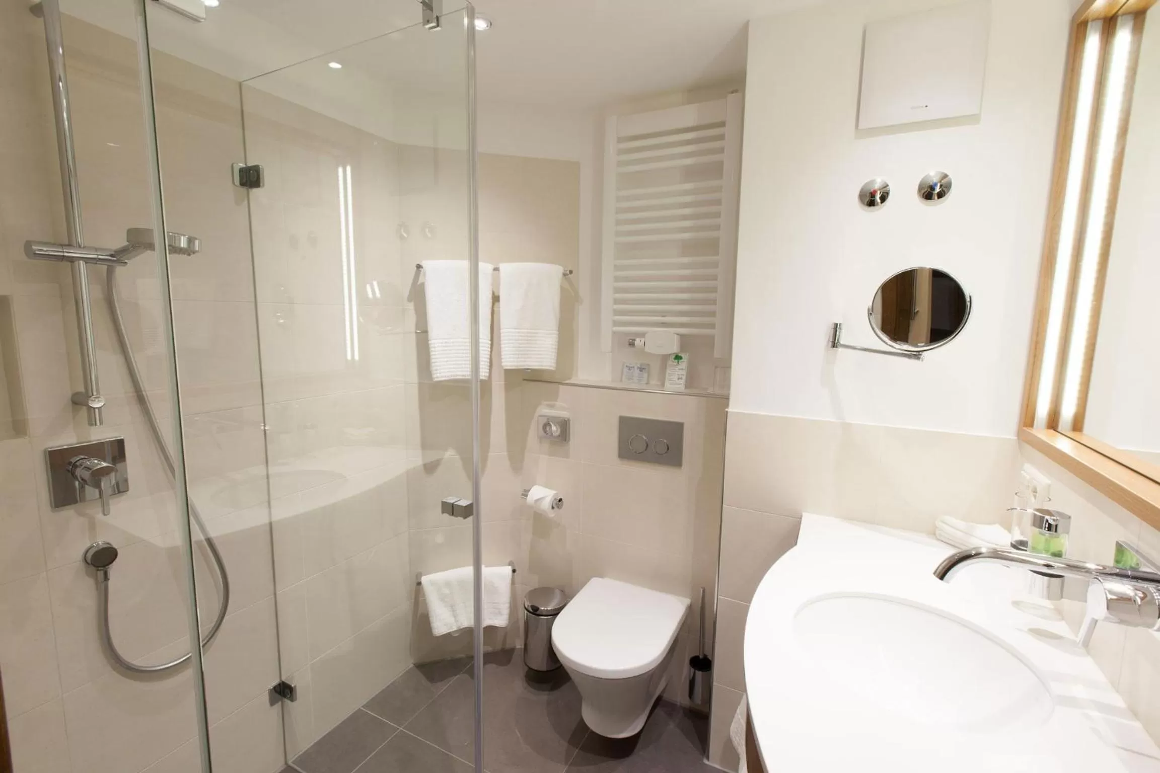 Shower in Hotel Hachinger Hof