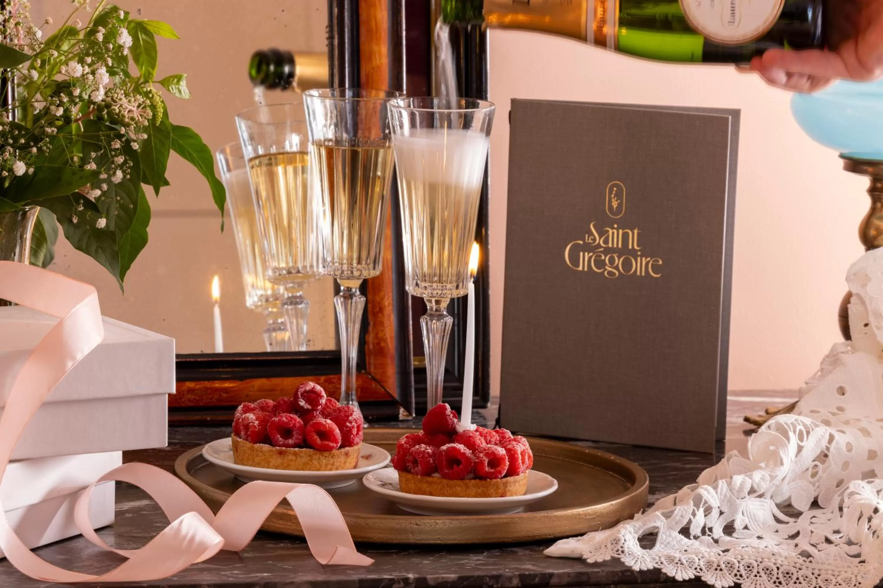 Alcoholic drinks in Hôtel Le Saint Gregoire