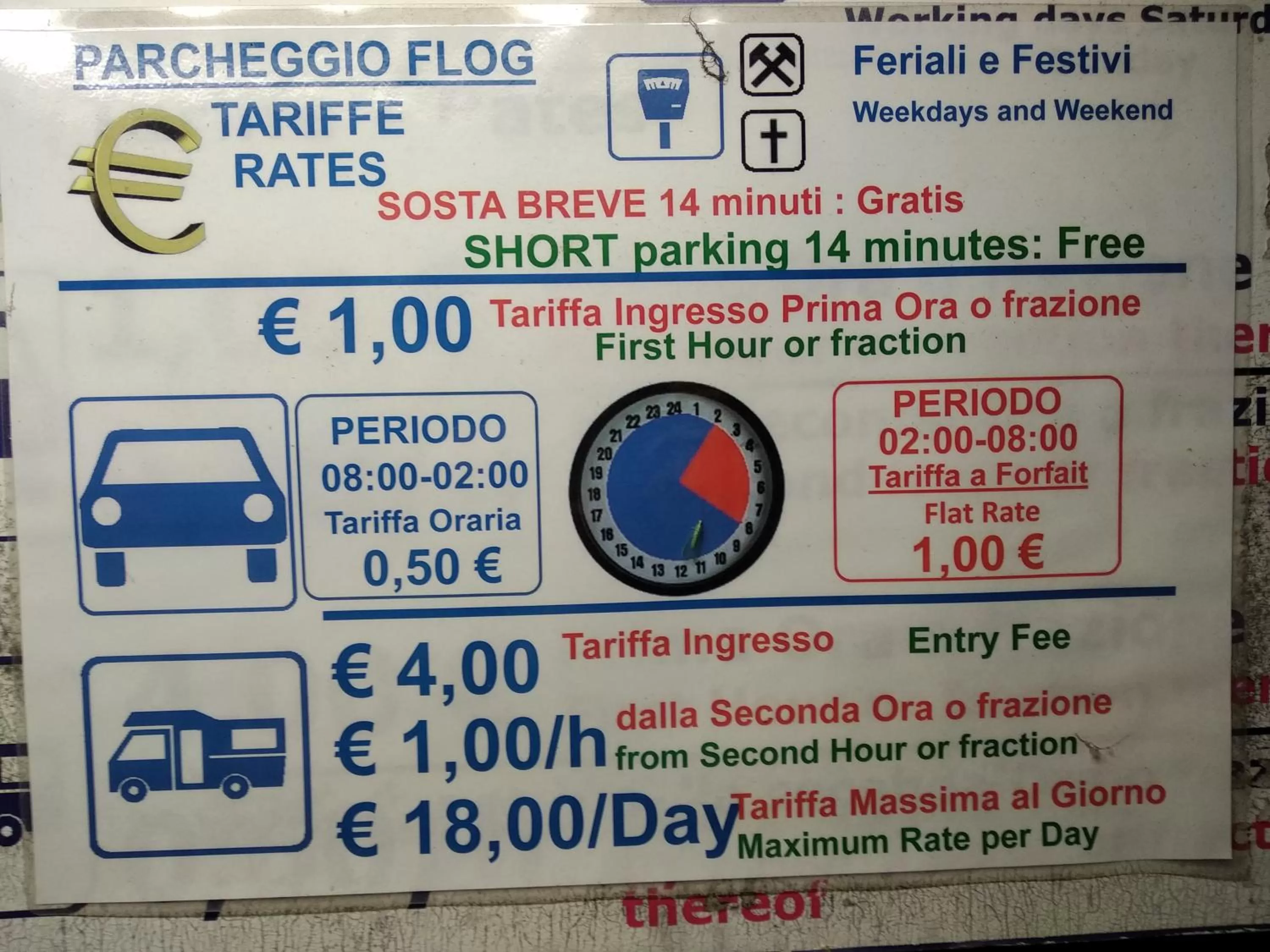 Parking in Bianca B&B