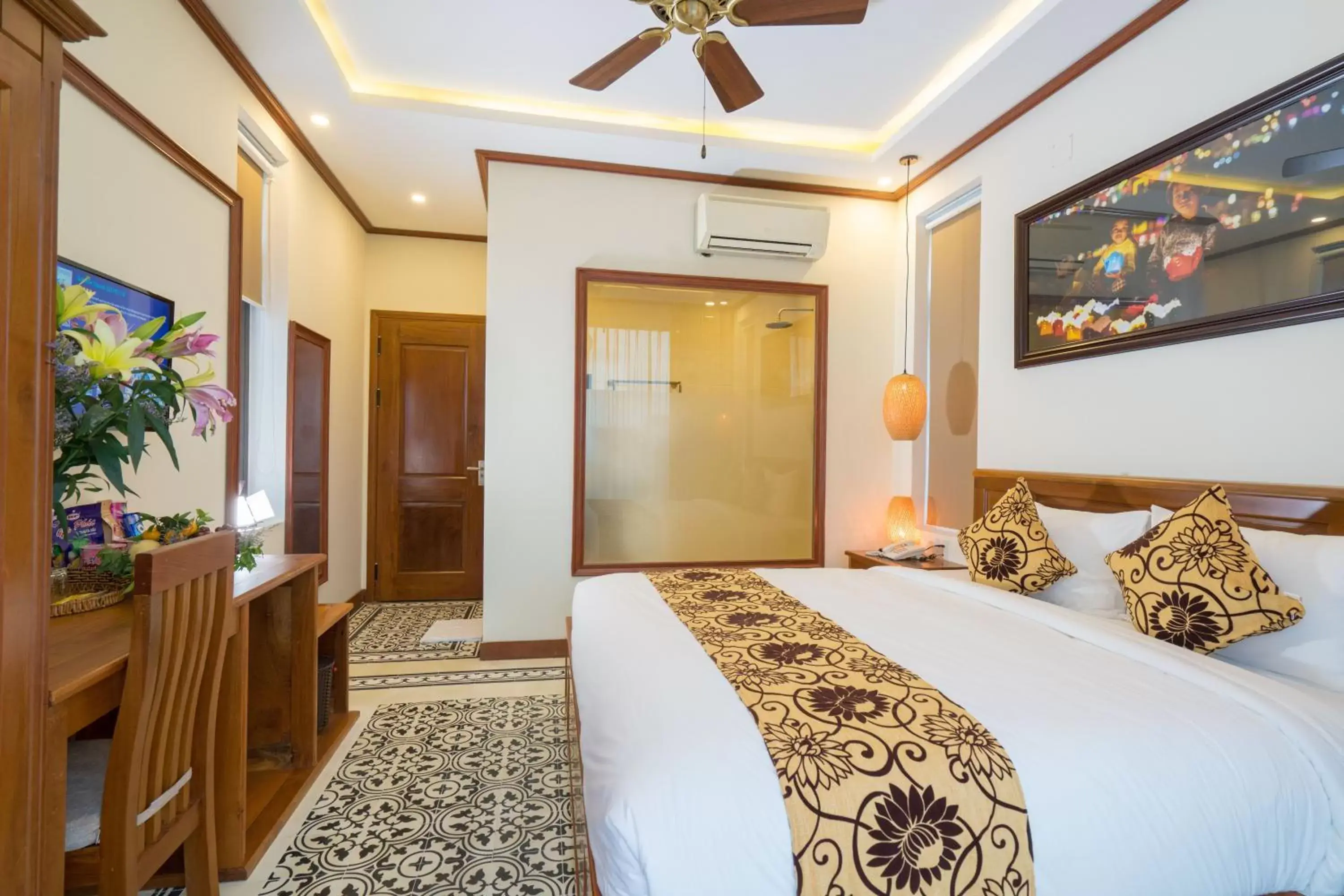 Bed in Hoi An Discovery Villa