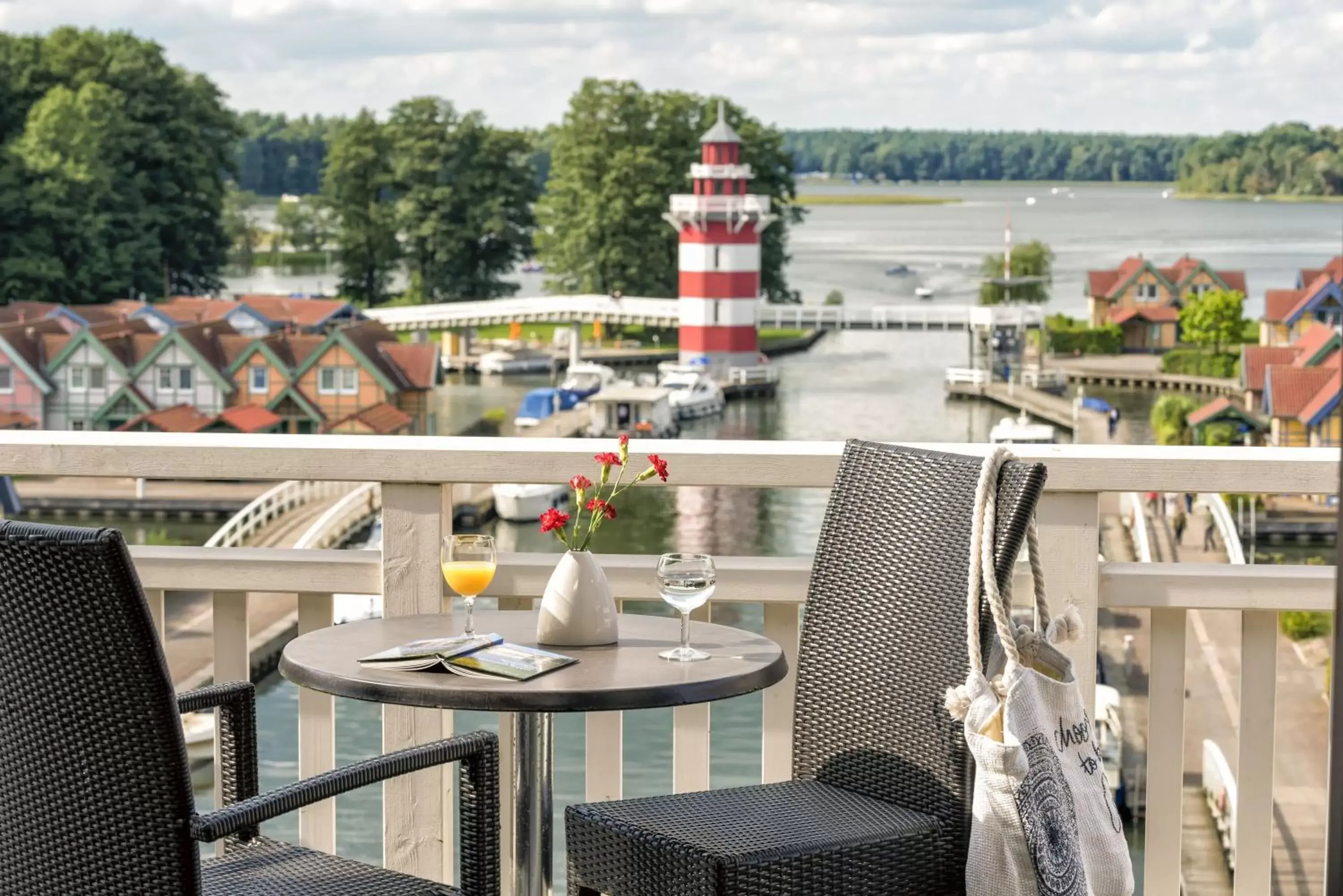 Balcony/Terrace in Precise Resort Hafendorf Rheinsberg