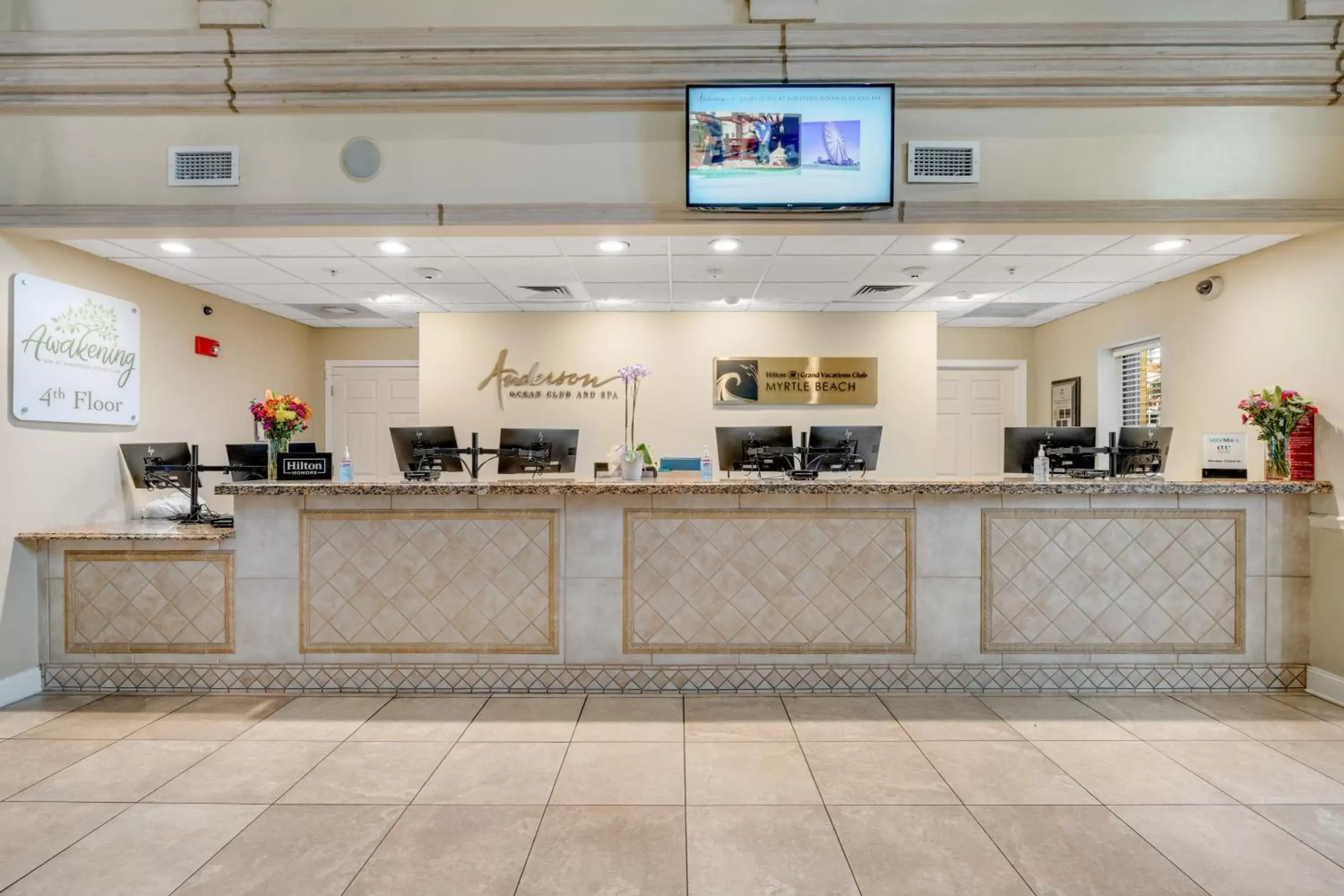 Lobby or reception in Anderson Ocean Club and Spa by Oceana Resorts Lobby or reception in Anderson Ocean Club and Spa by Oceana Resorts