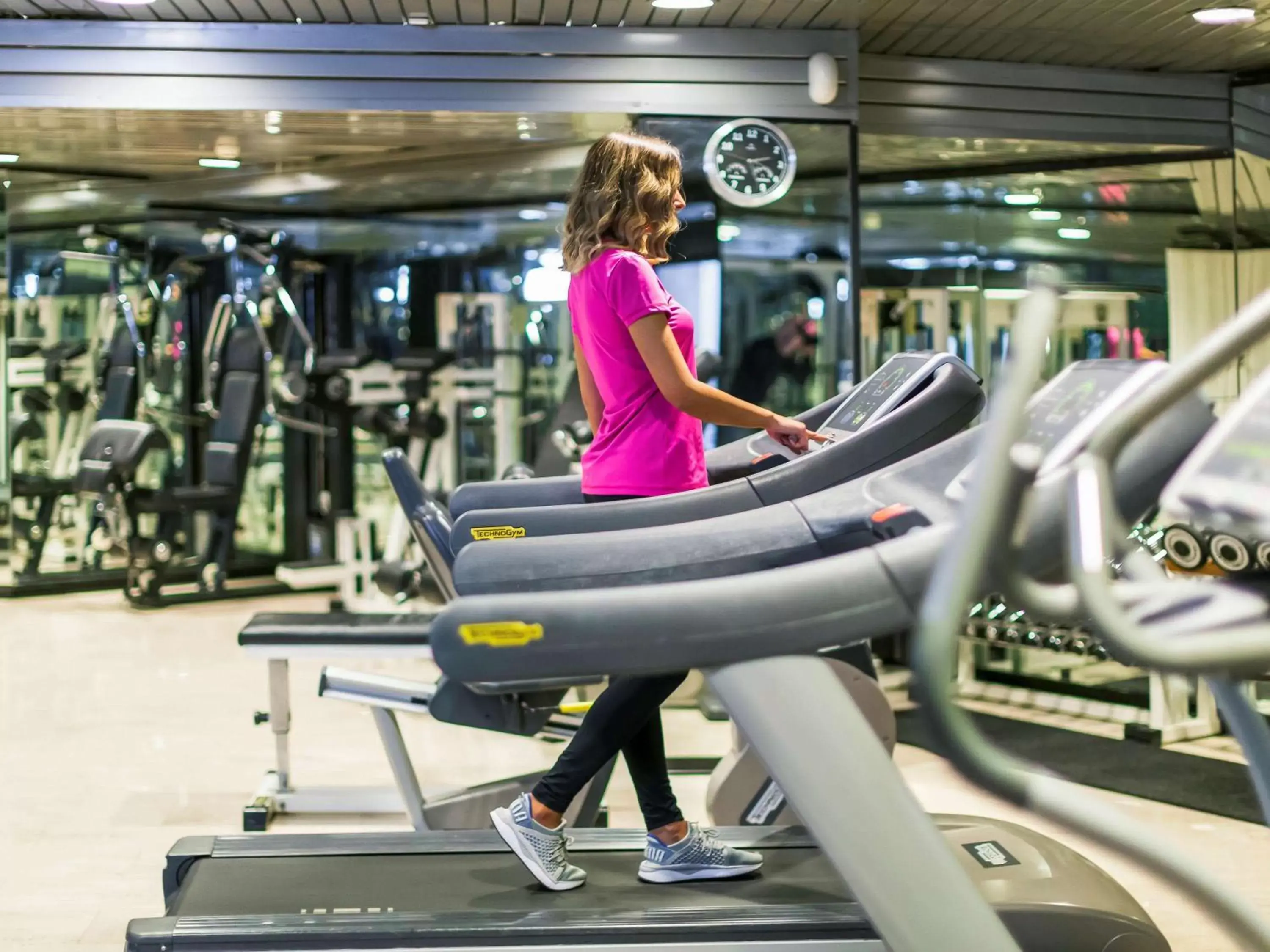 Fitness centre/facilities in Mercure Villa Romanazzi Carducci Bari