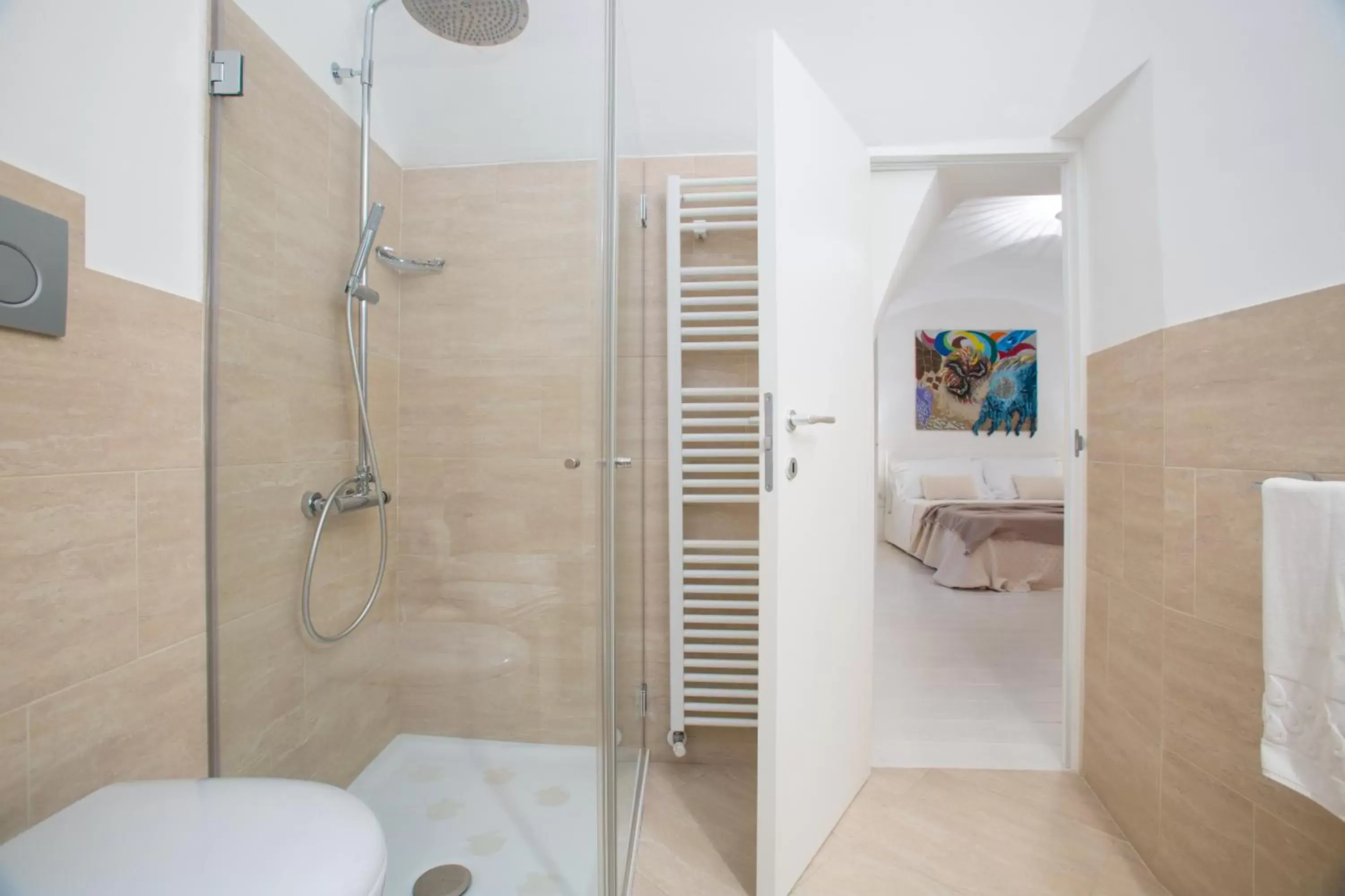 Shower, Bathroom in La Finestra sul Convitto B&B