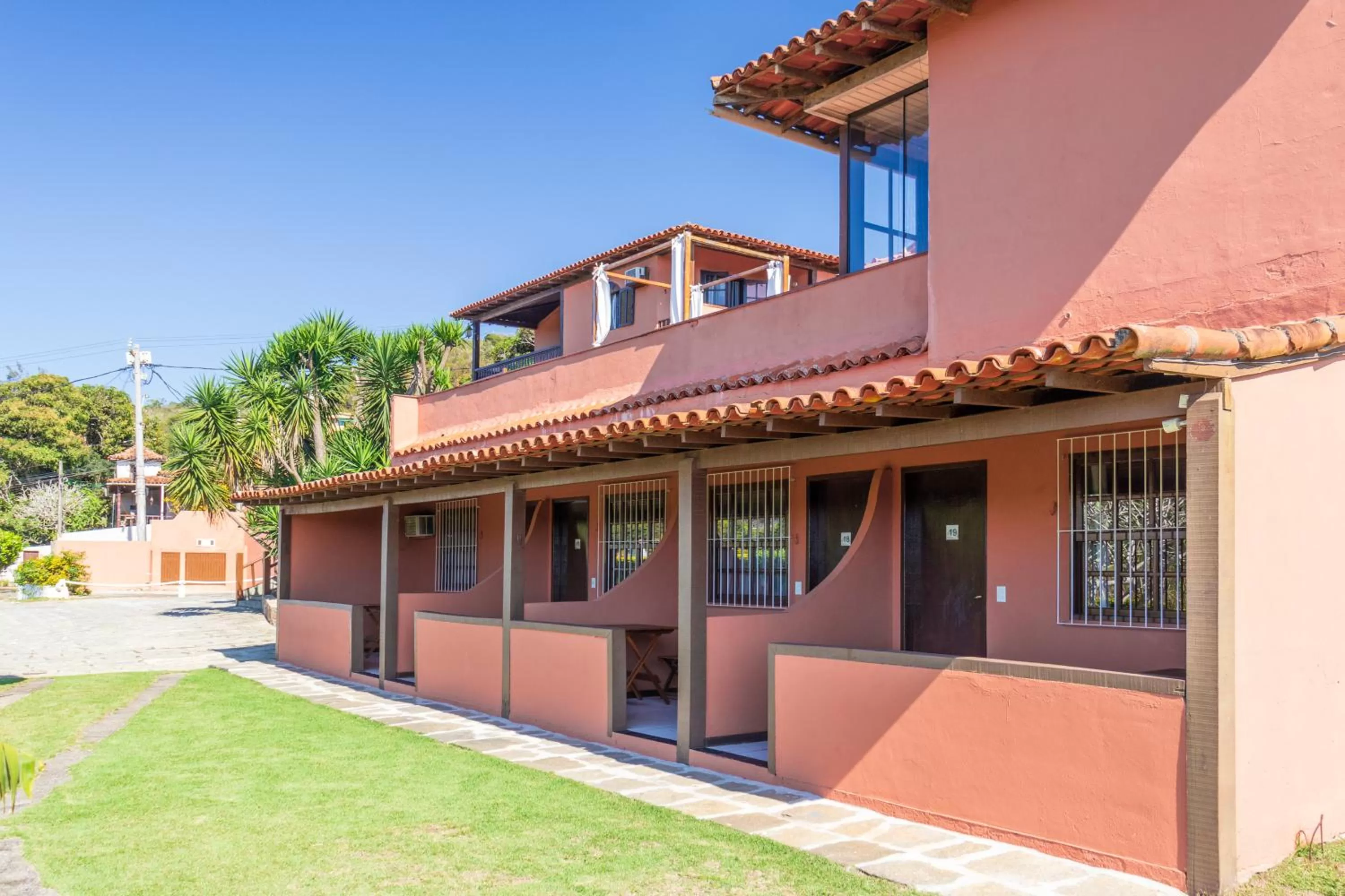 Property building in Pousada dos Coqueiros Búzios