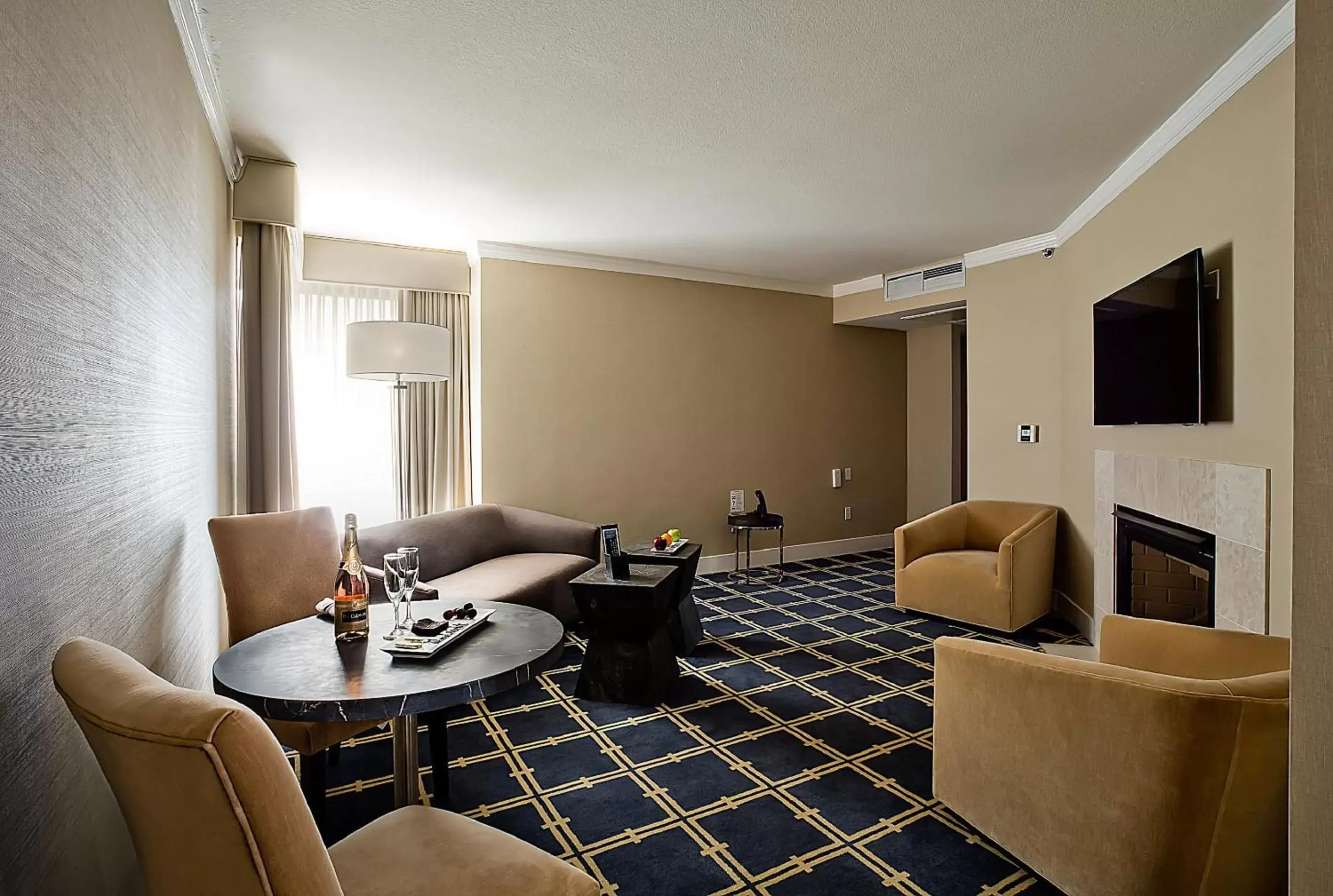 Living room, Seating Area in Grand Hotel