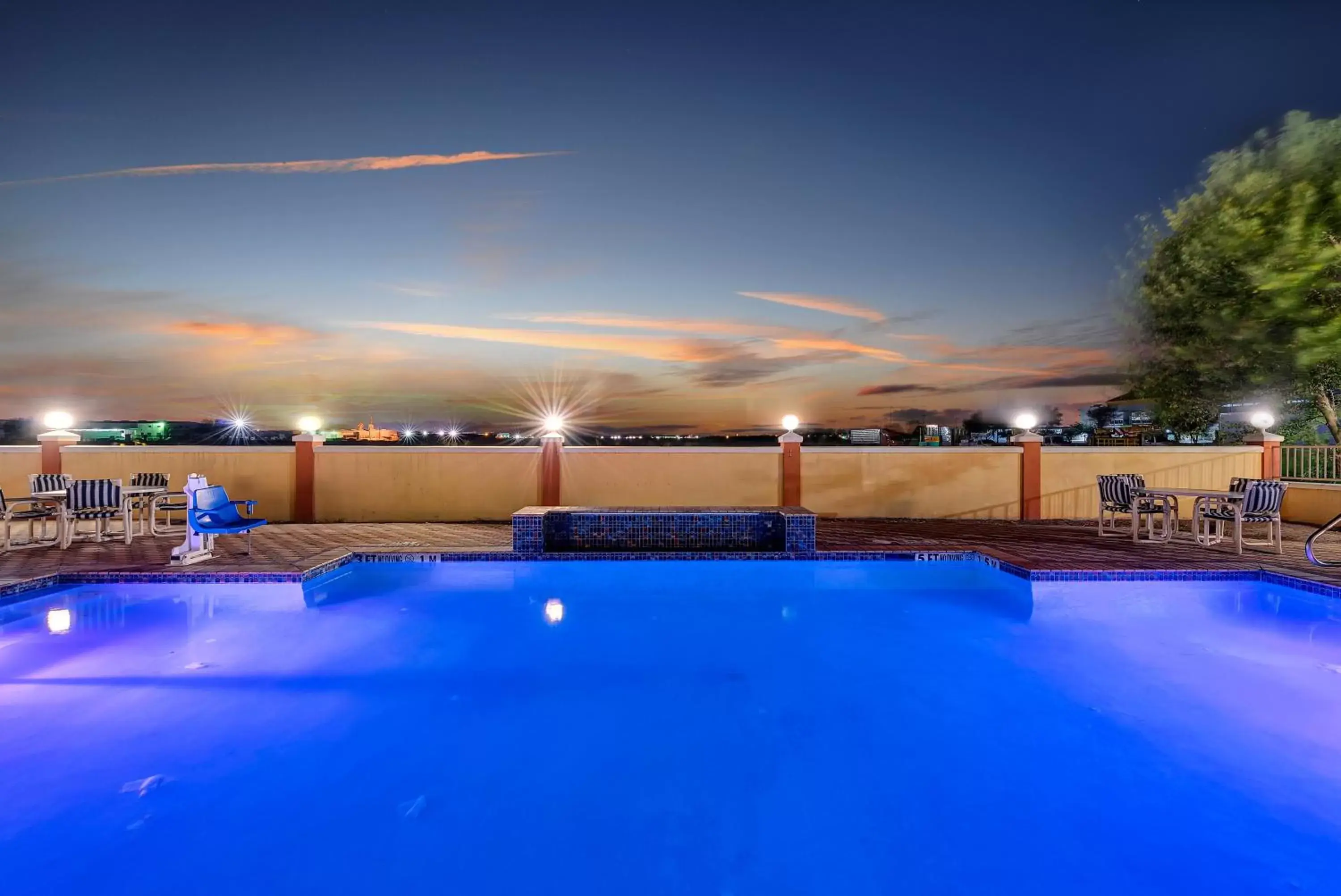 Pool view, Swimming Pool in Super 8 by Wyndham Hidalgo at La Plaza Mall & Mcallen Airport
