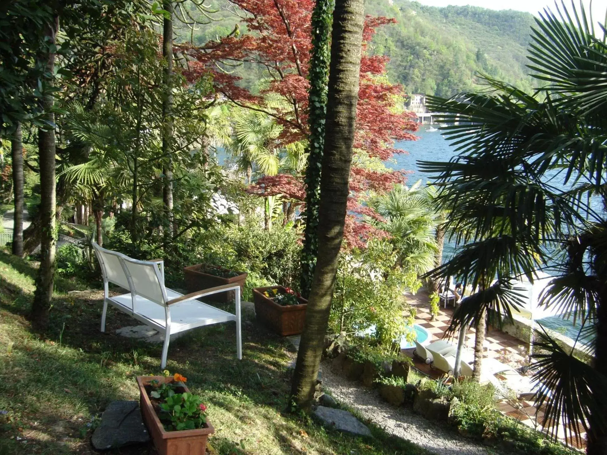 Garden in Relais Villa Porta