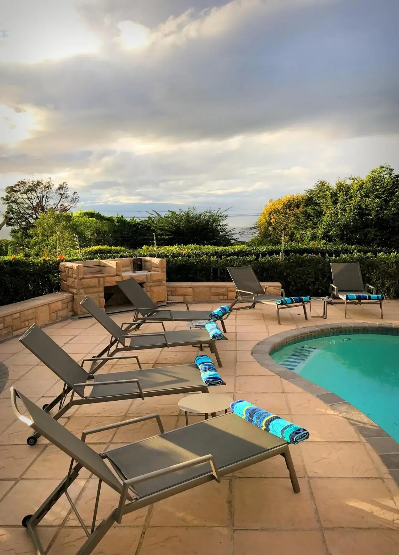 Swimming Pool in Lavender Moon Guest House