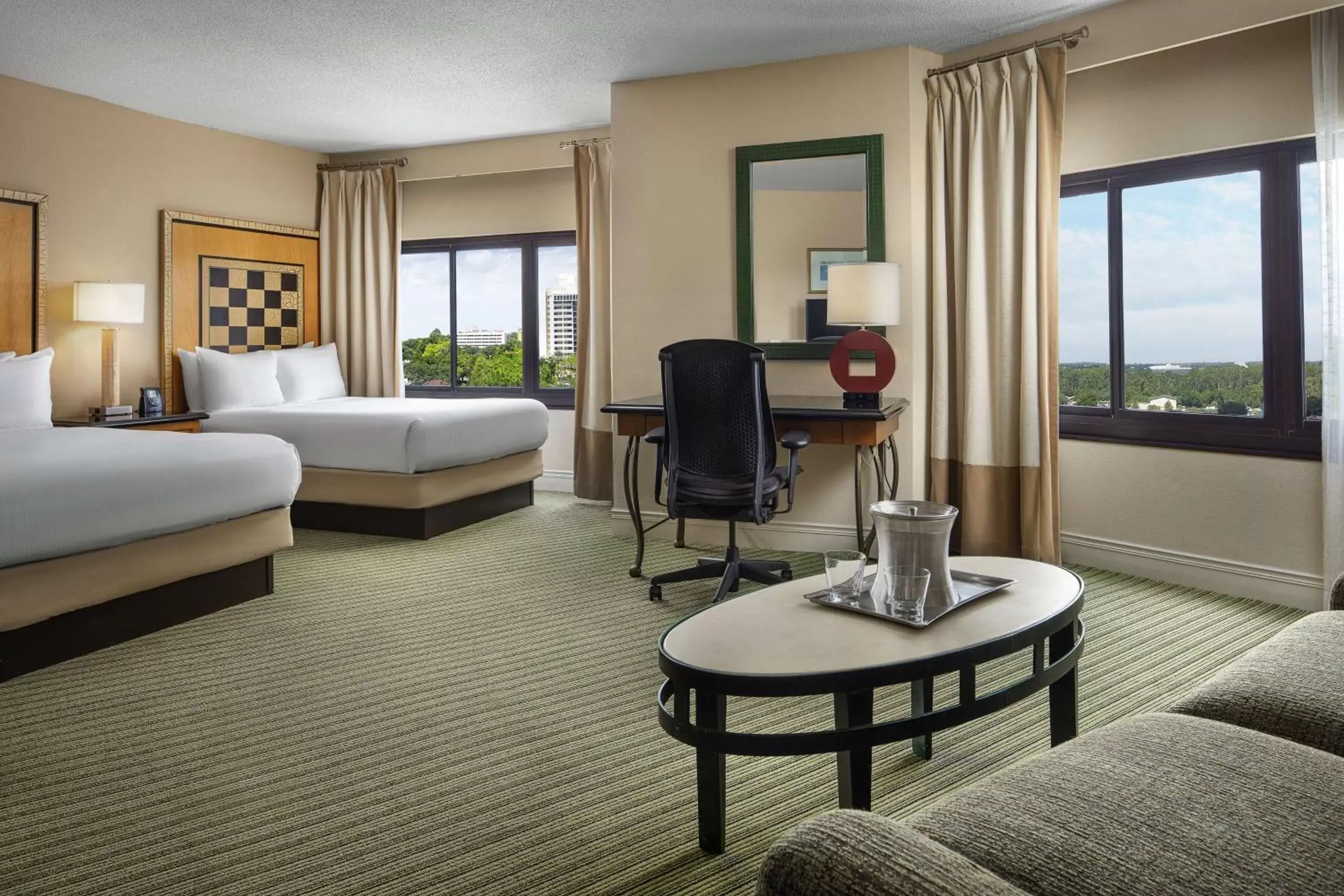 Bedroom, View in Hilton Orlando Lake Buena Vista - Disney Springs™ Area