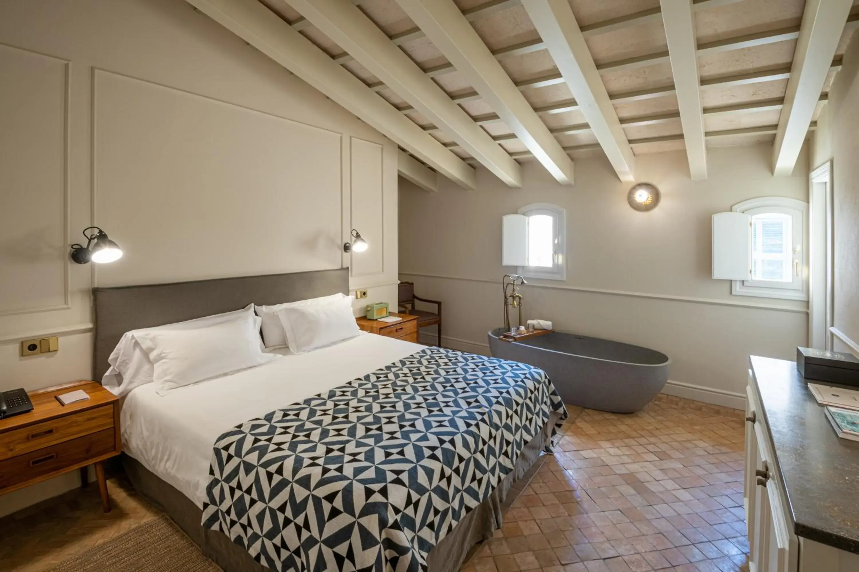 Bed in Hotel Boutique Can Sastre