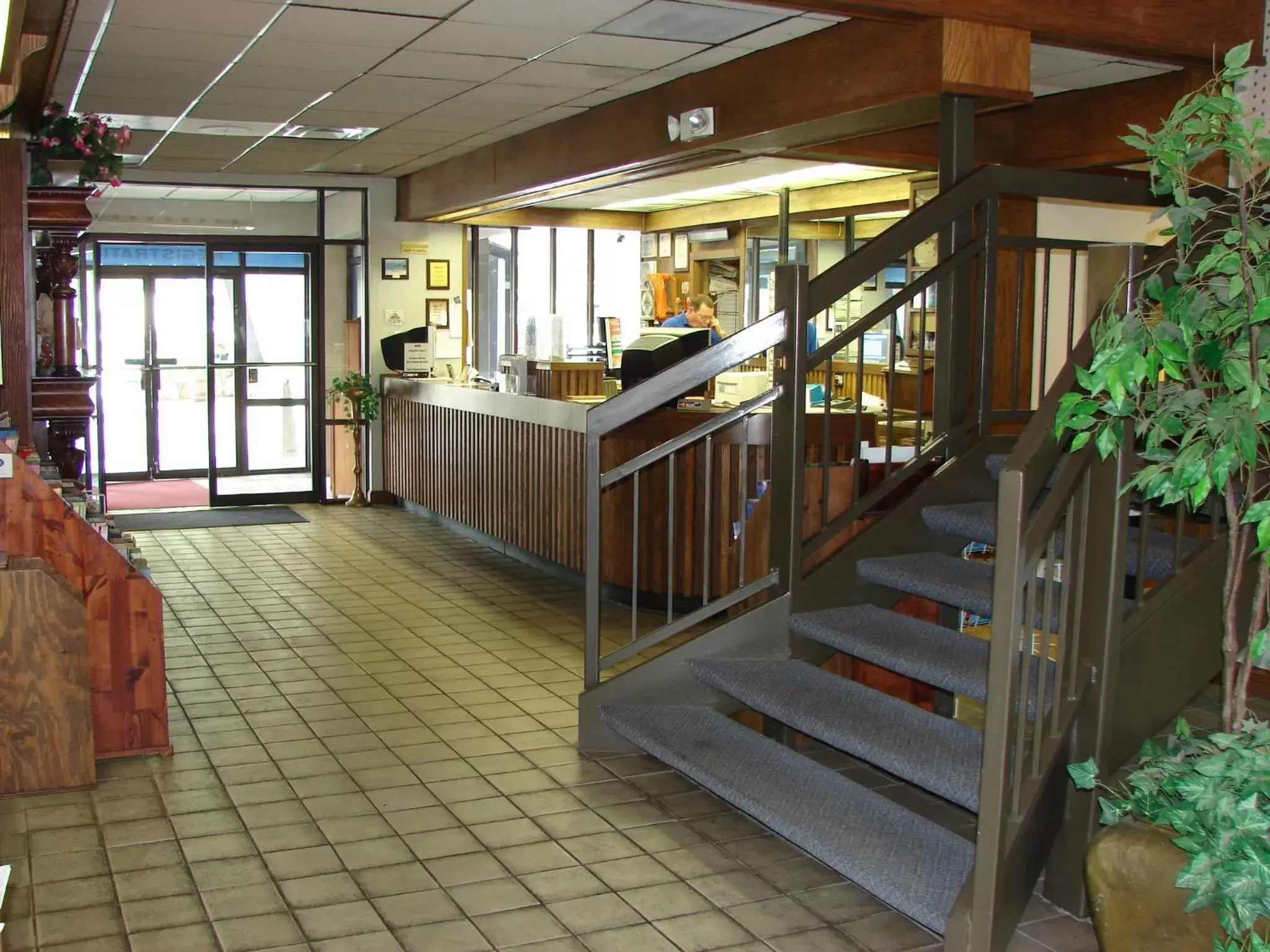 Lobby or reception in Sidney James Mountain Lodge