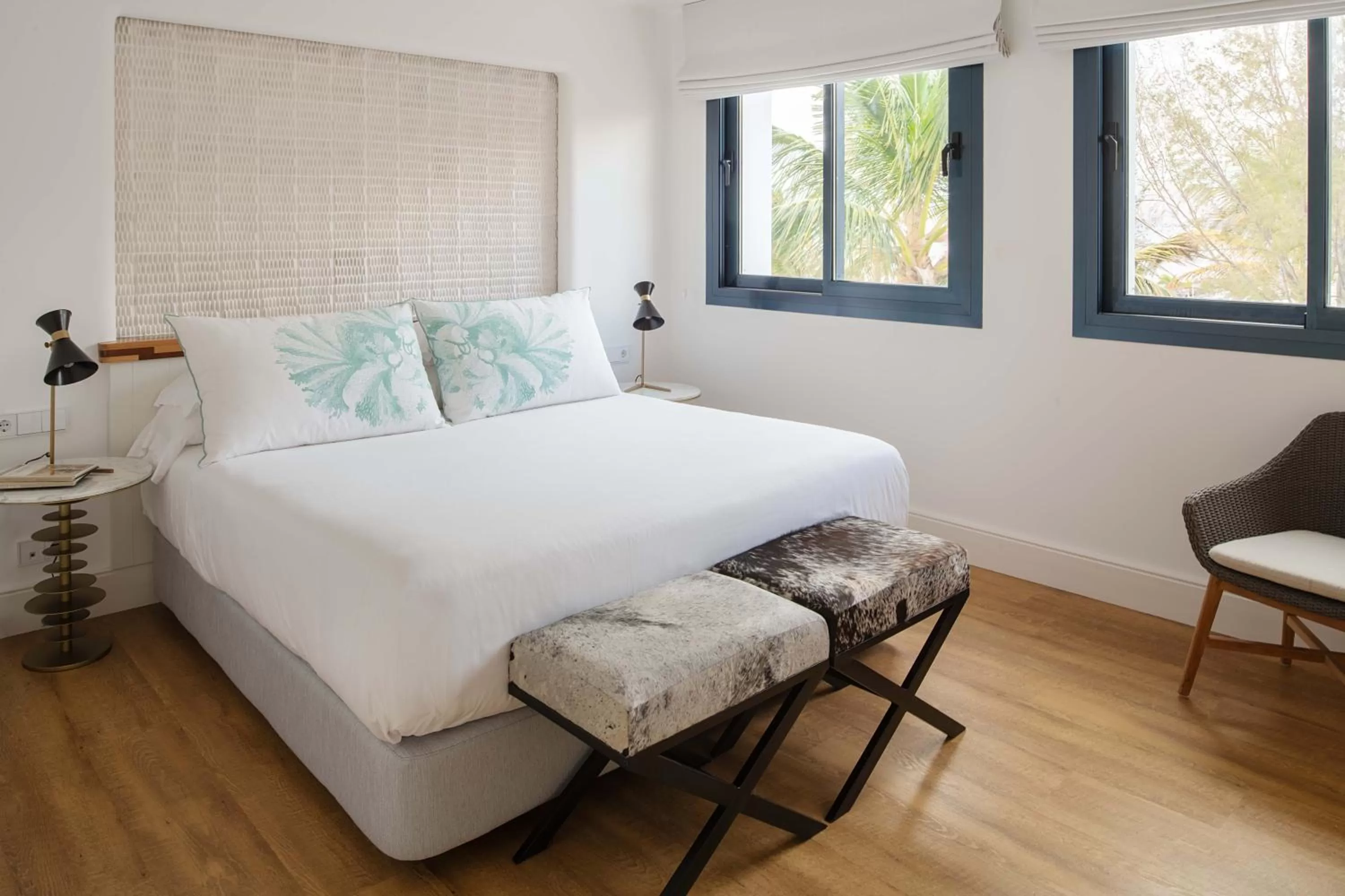 Bed in Hotel Fariones