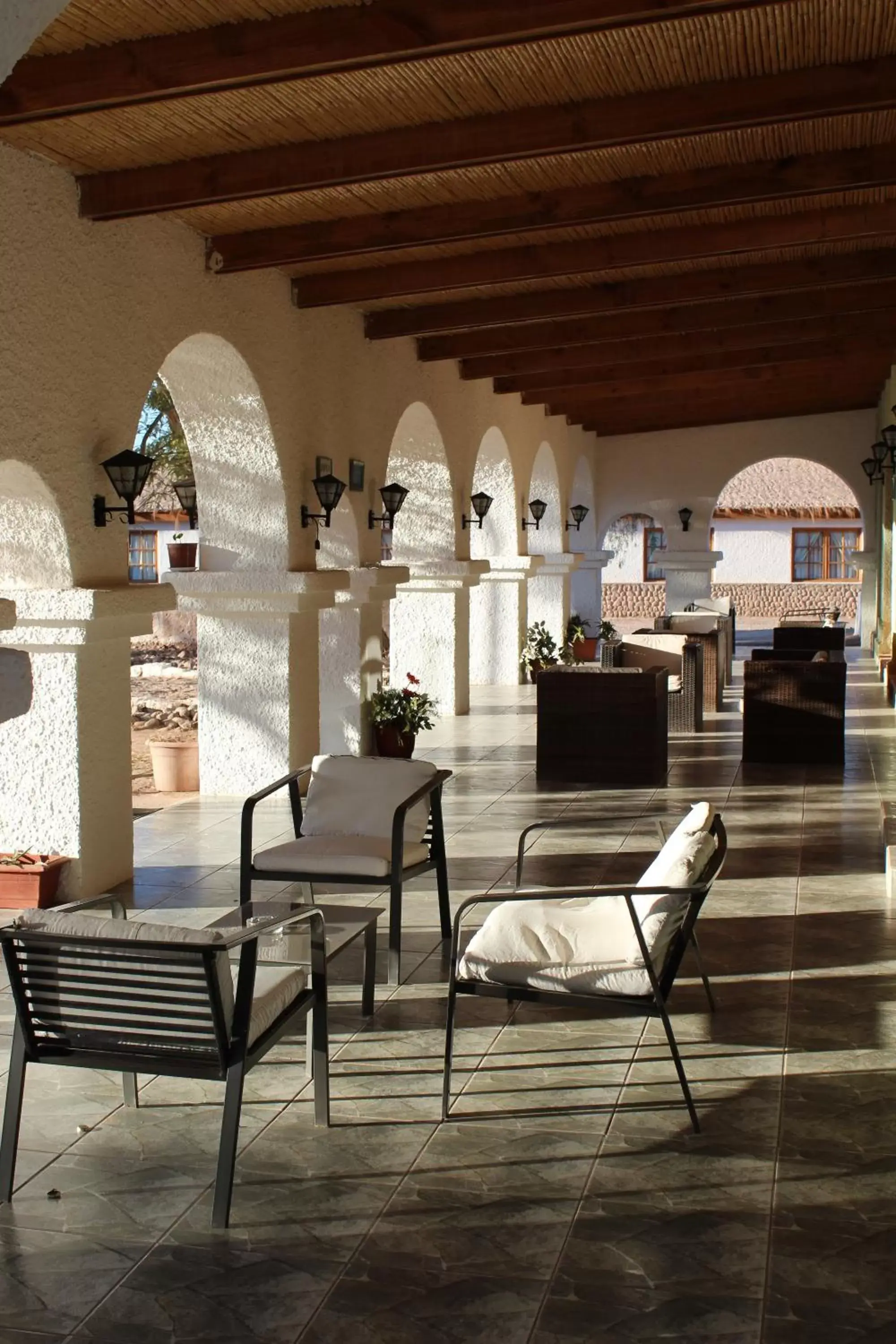 Balcony/Terrace in Hotel Diego de Almagro San Pedro De Atacama