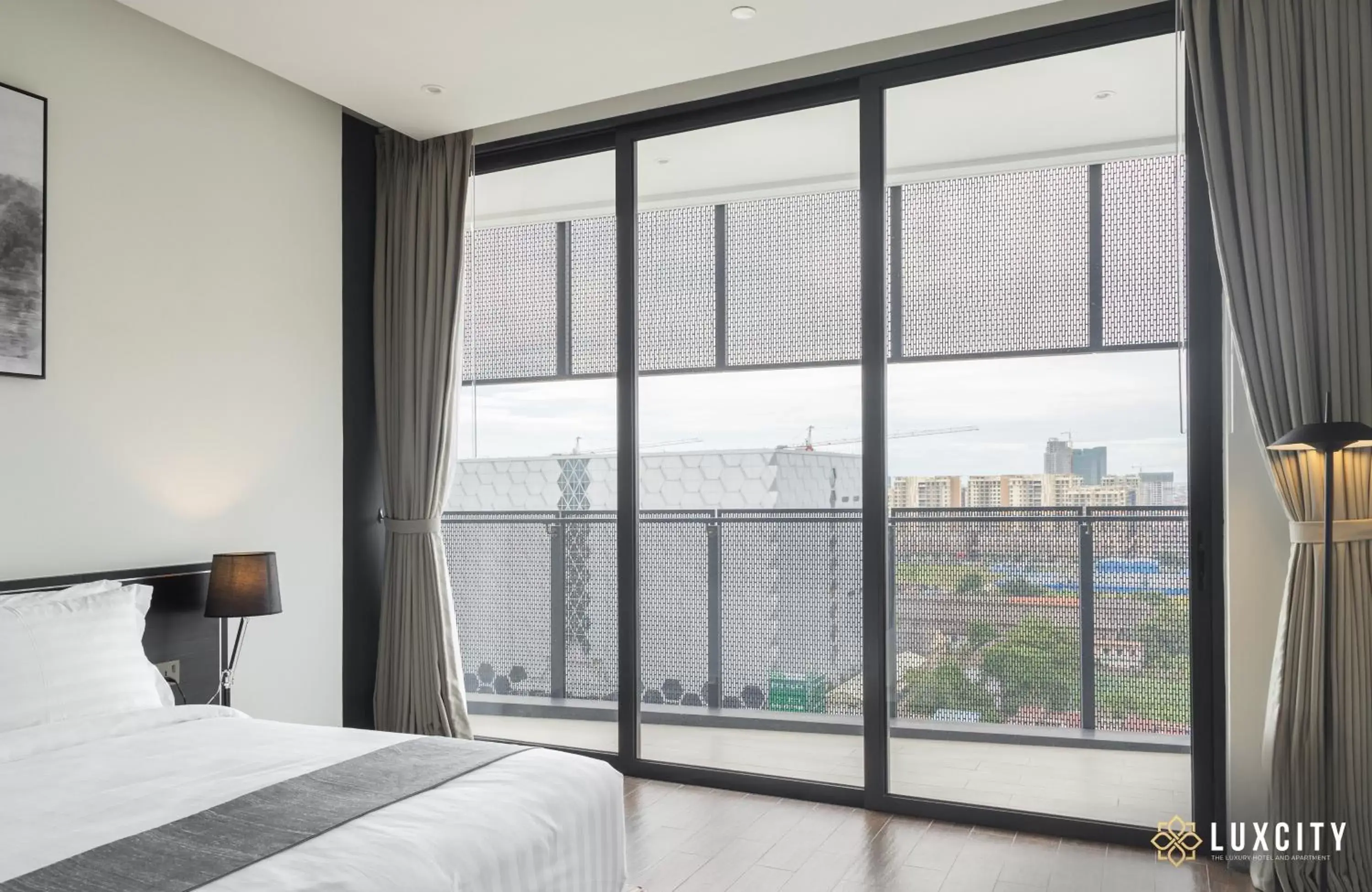 City view in Luxcity Hotel & Apartment