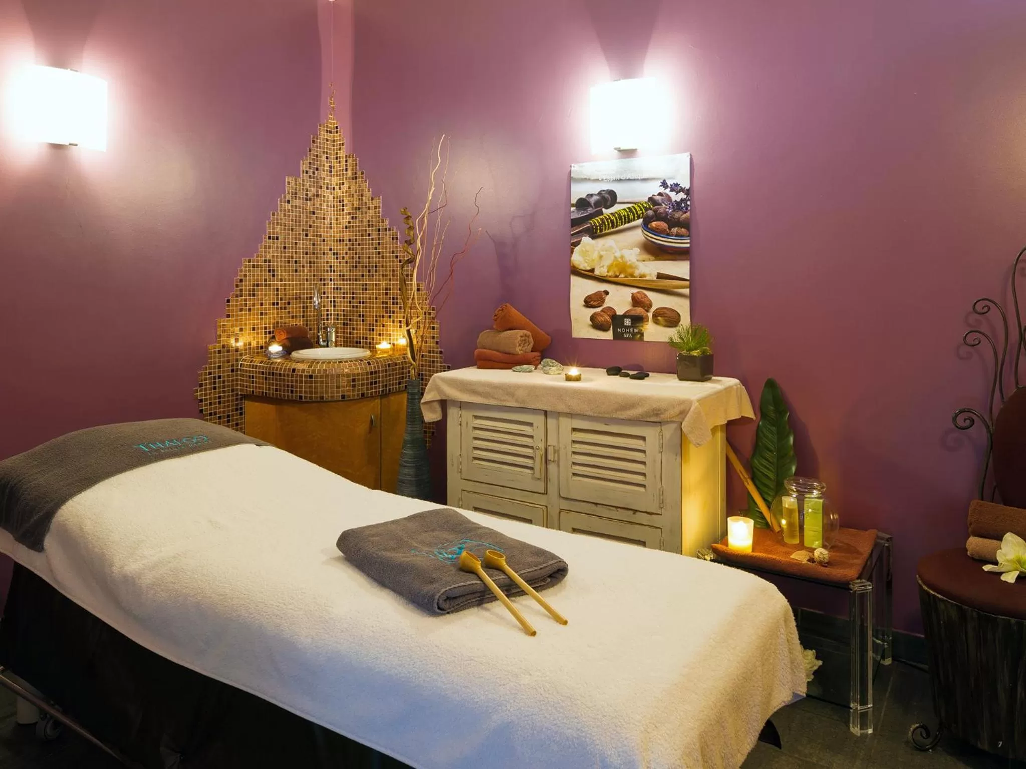 Spa and wellness centre/facilities in Hotel Restaurant & Spa Verte Vallée