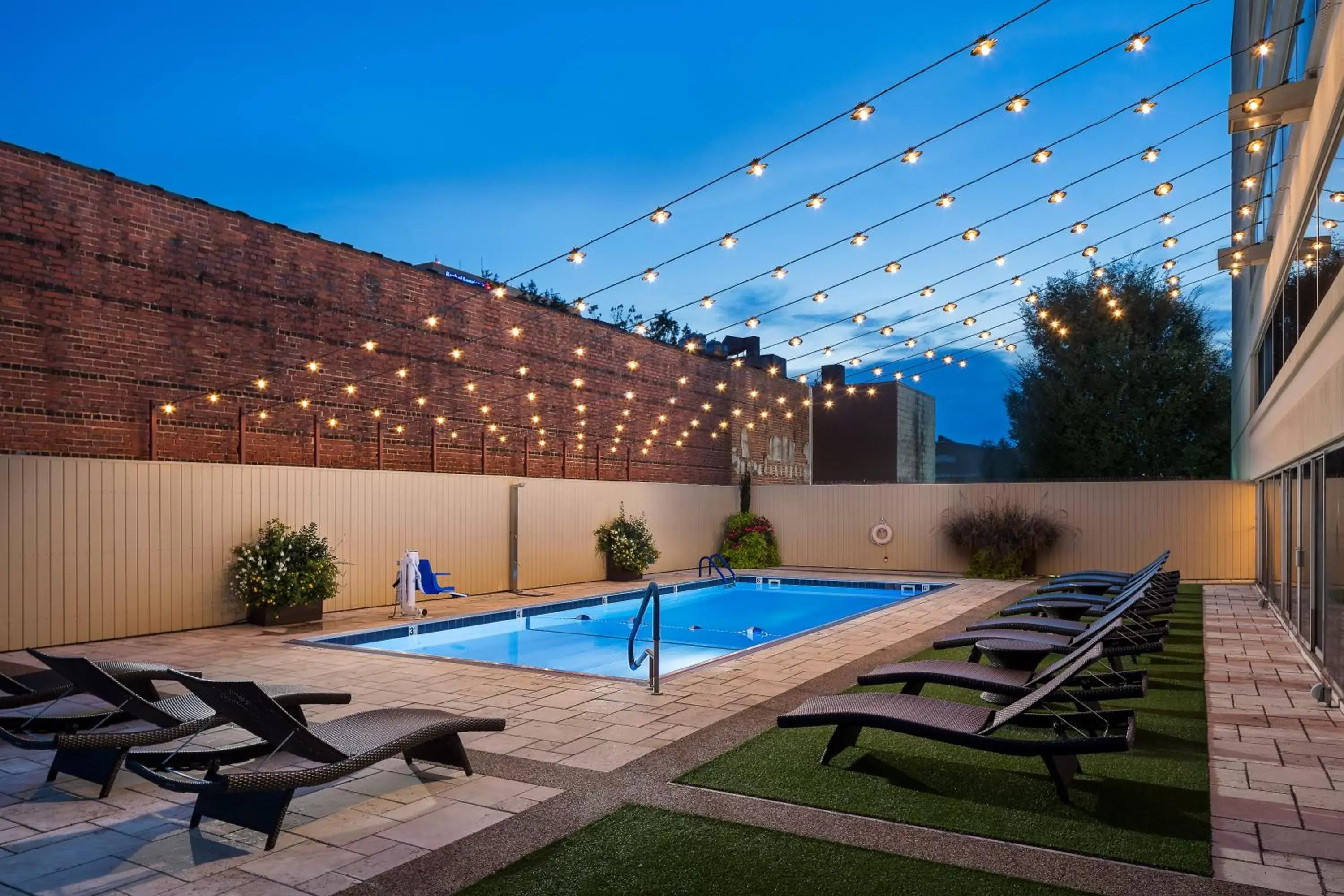 Swimming pool in Hyatt Regency - Greenville Swimming pool in Hyatt Regency - Greenville