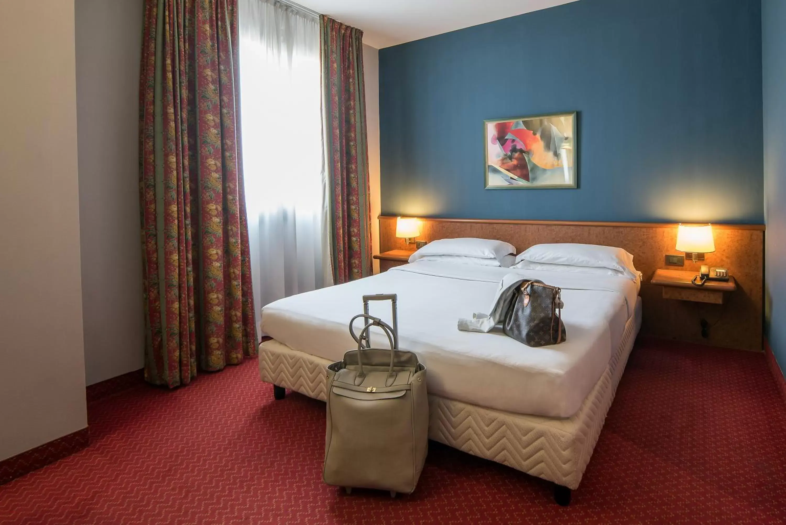 Bedroom, Bed in Idea Hotel Piacenza