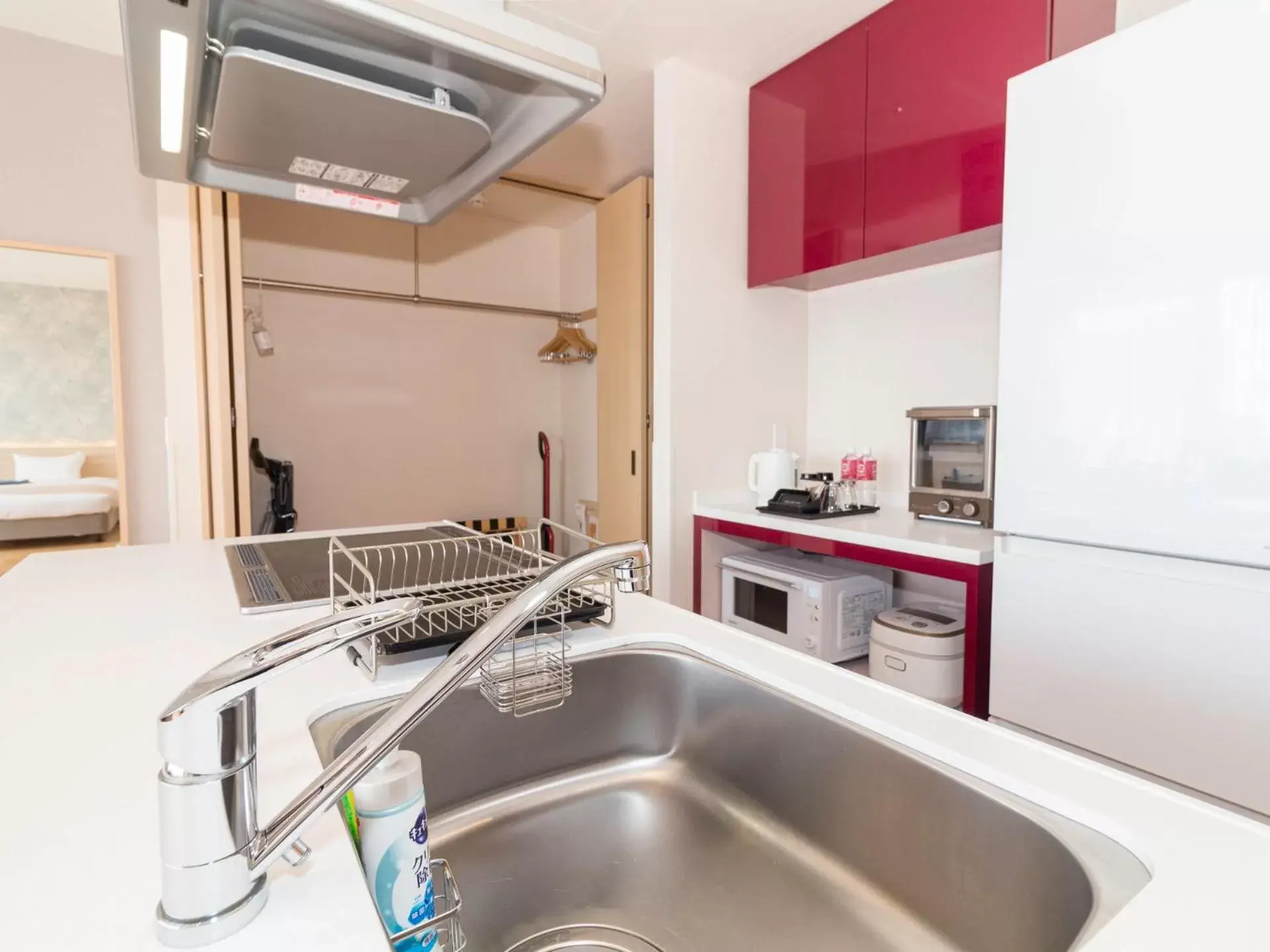 Kitchen or kitchenette, Kitchen/Kitchenette in La'gent Stay Hakodate Ekimae