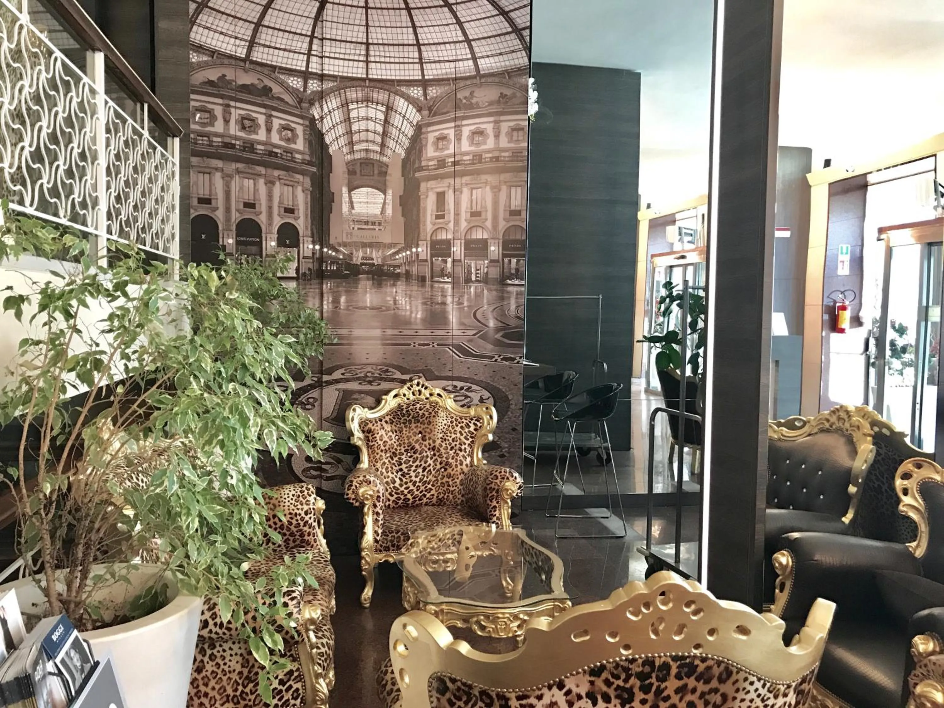 Lobby or reception in Canova Hotel