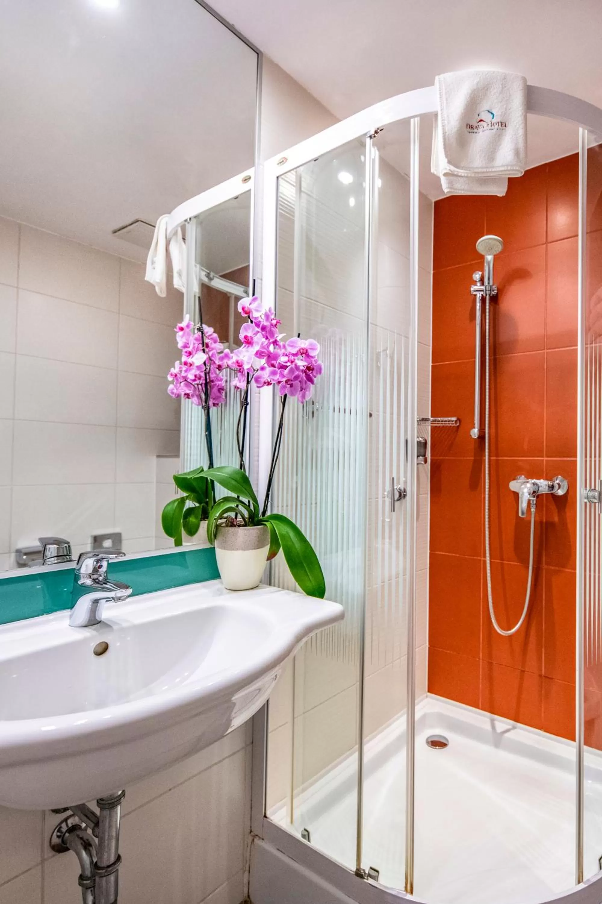 Shower in Dráva Hotel Thermal Resort