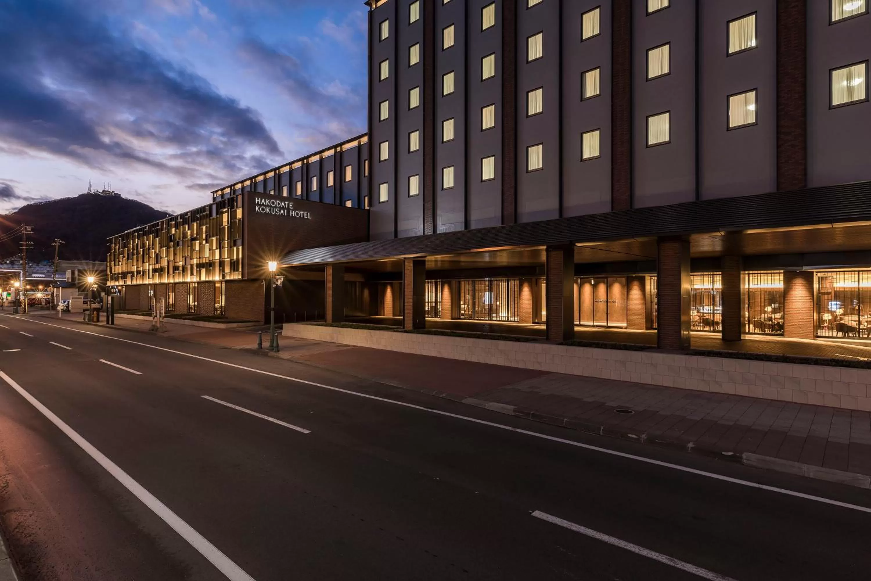 Facade/entrance in Hakodate Kokusai Hotel