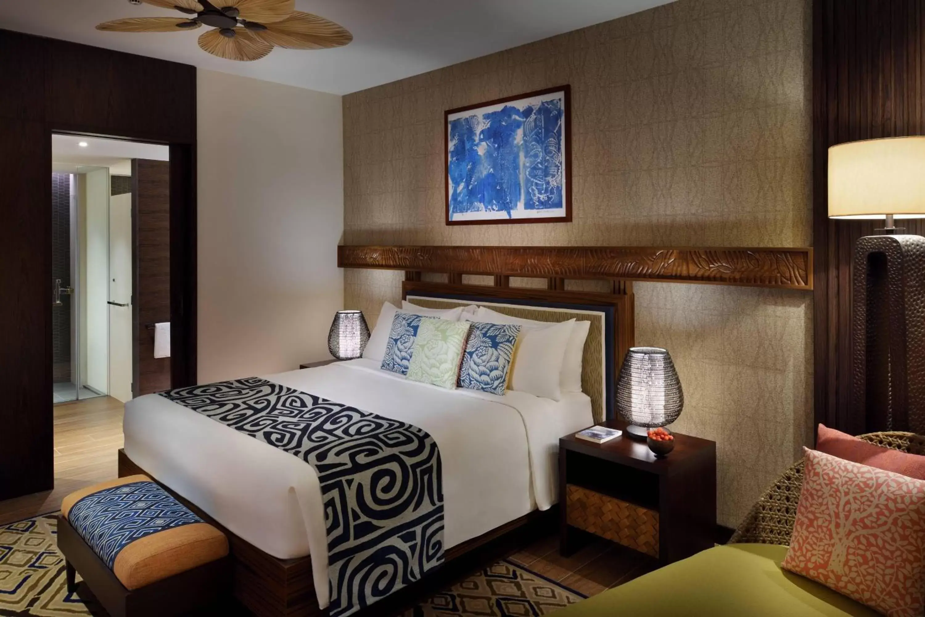 Photo of the whole room, Bed in Lapita, Dubai Parks and Resorts, Autograph Collection