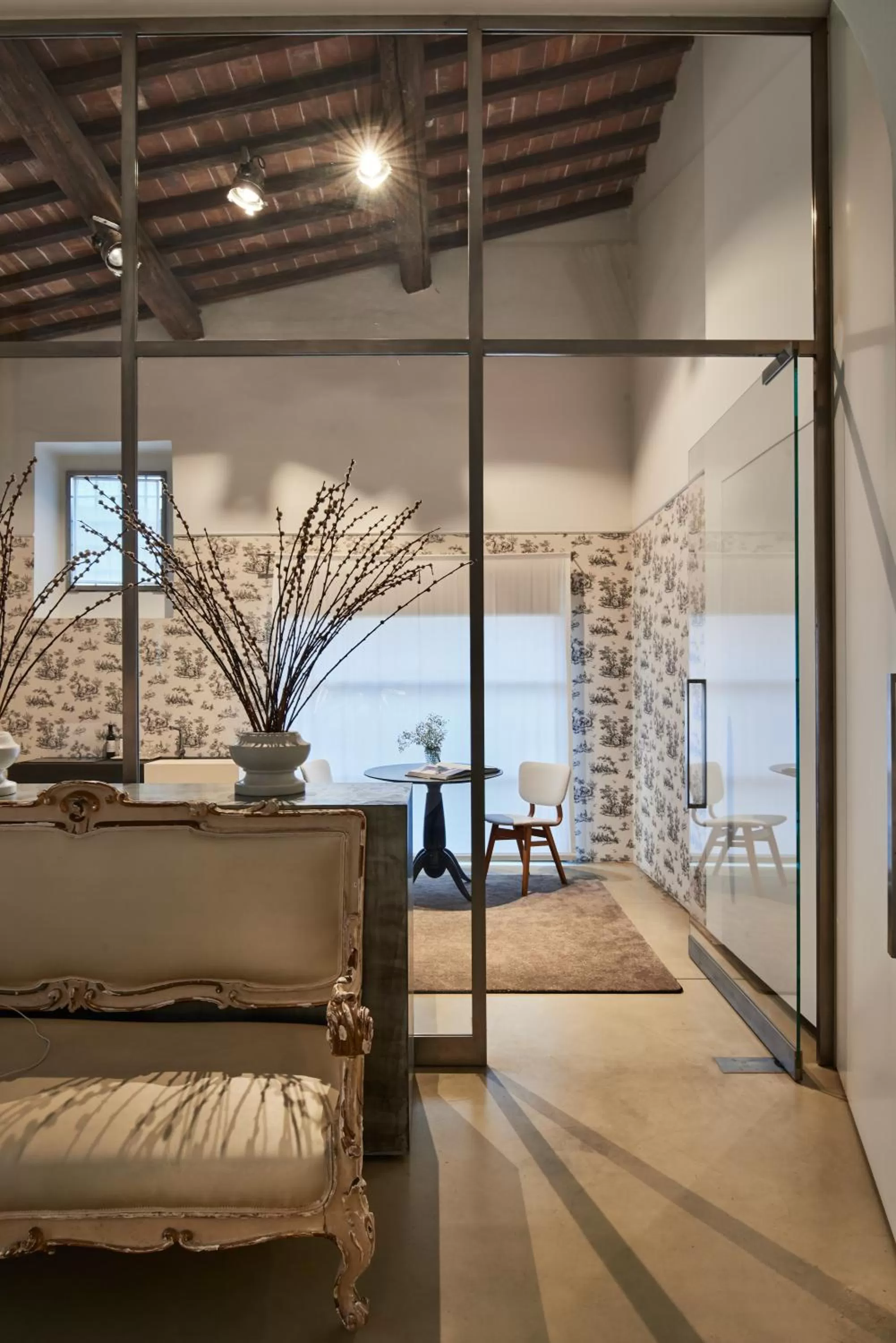 Living room in Riva Lofts Florence