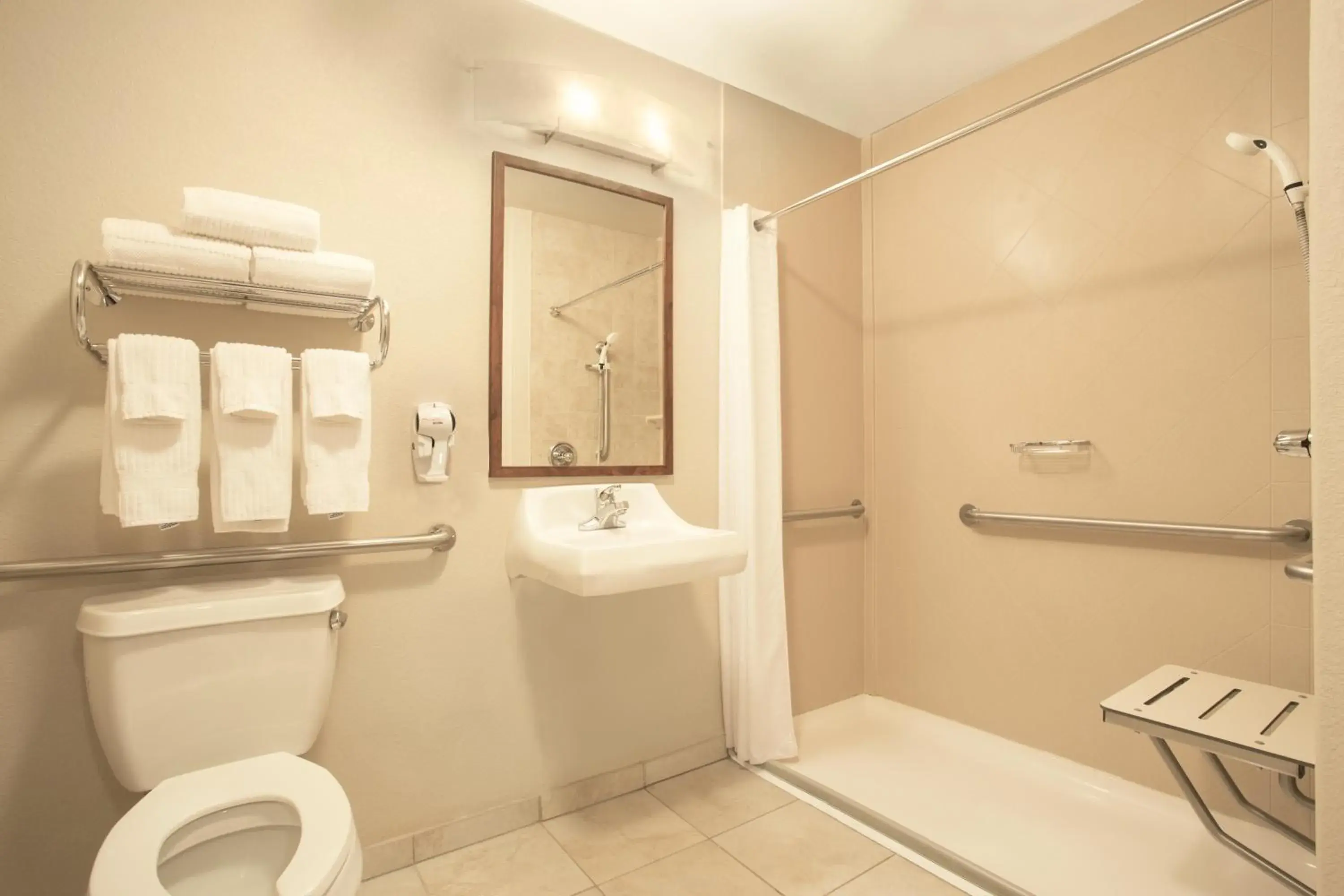 Bathroom in Candlewood Suites Yuma, an IHG Hotel