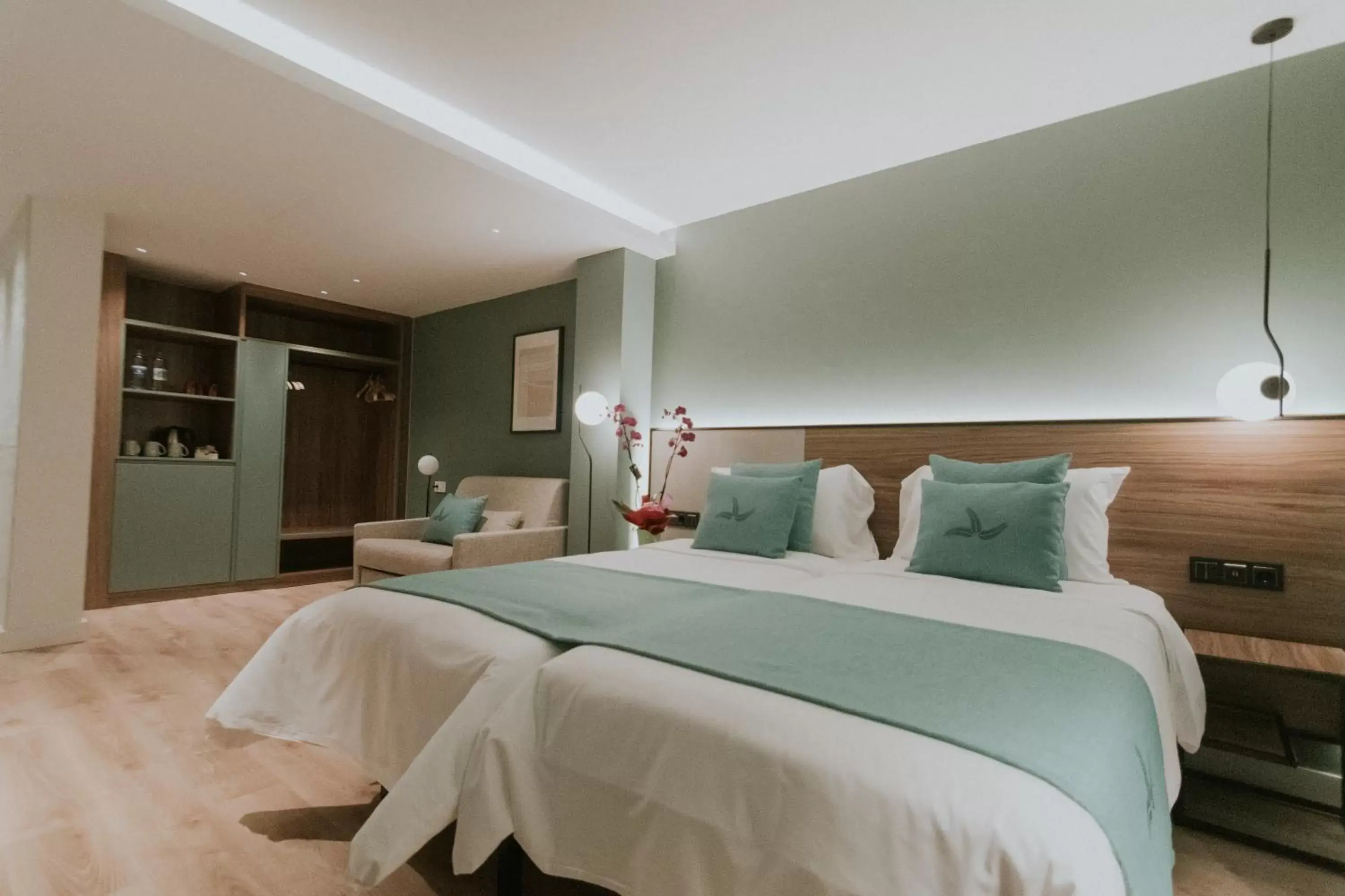 Bed in Catalina Plaza Hotel Sostenible Bed in Catalina Plaza Hotel Sostenible