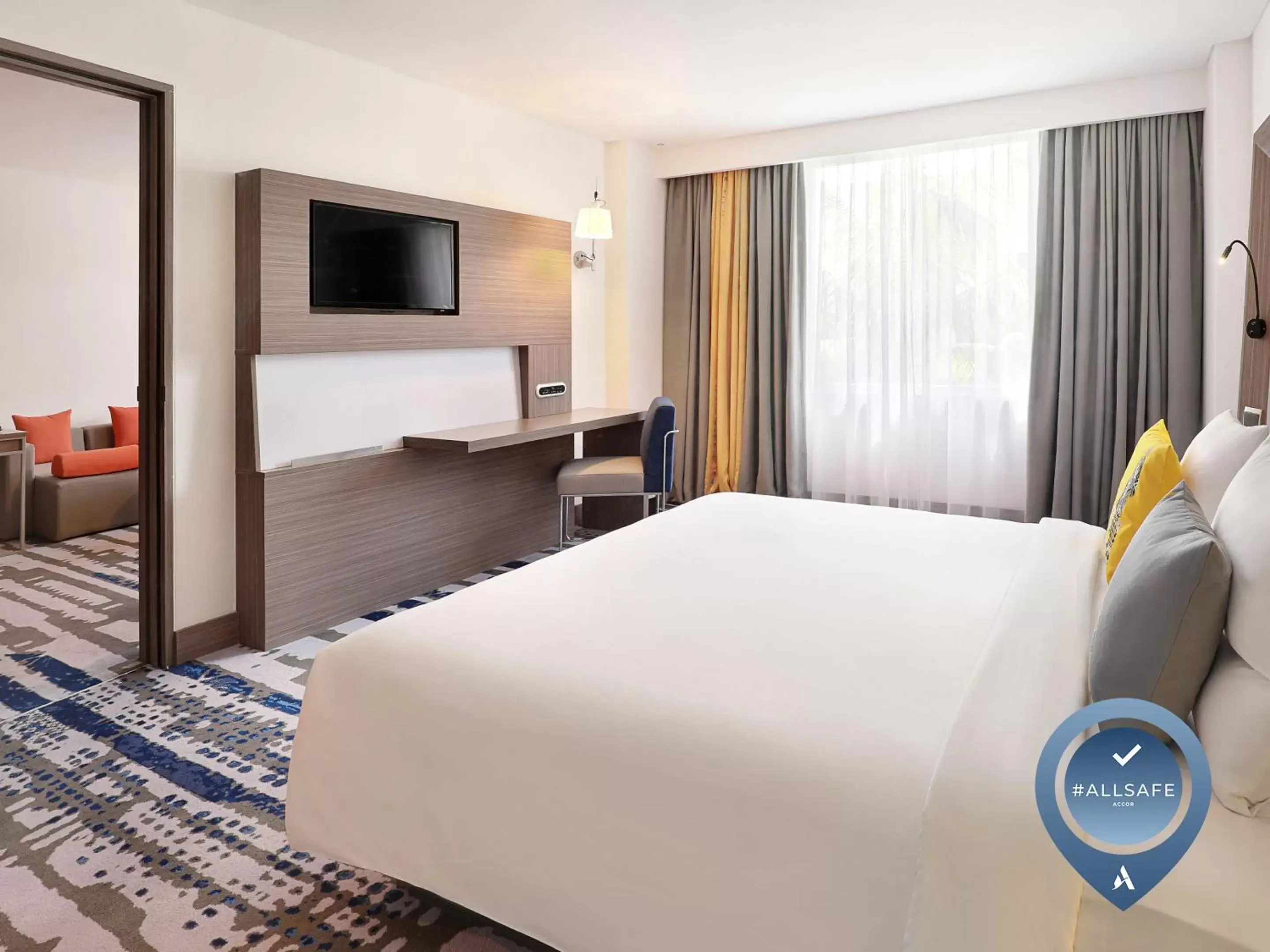 Bed in Novotel Bali Ngurah Rai Airport