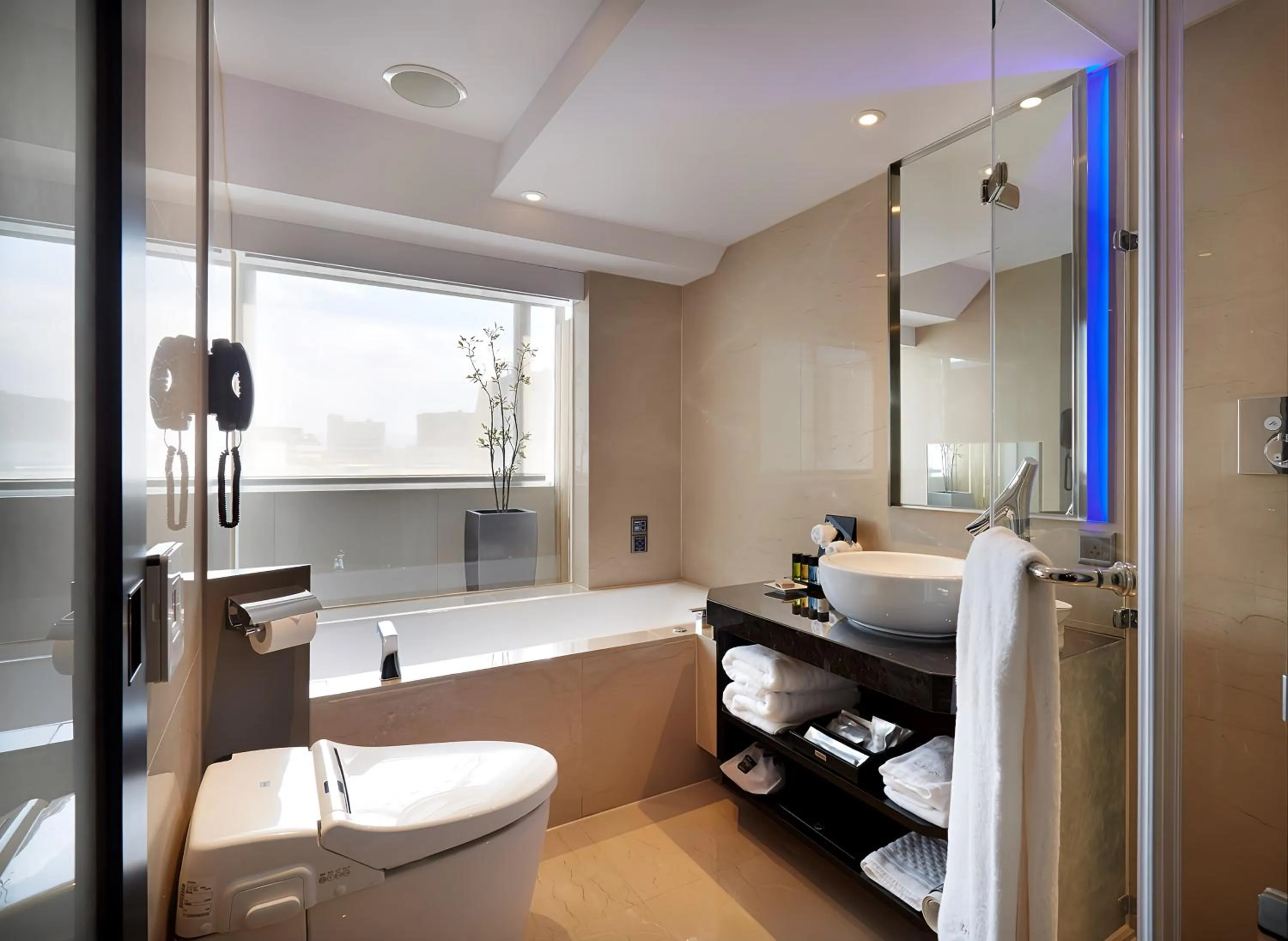 Bathroom in The Tango Hotel Taipei FuHsing