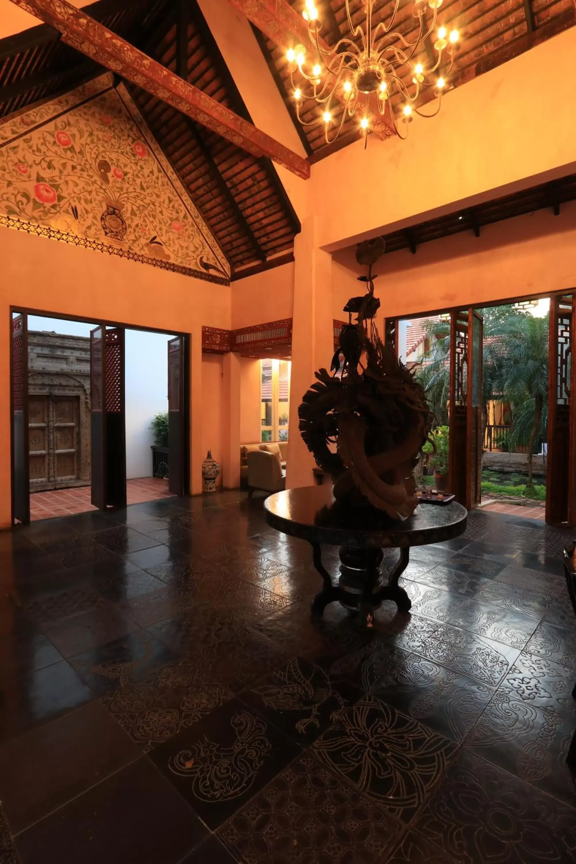 Lobby or reception in Tharaburi Resort Lobby or reception in Tharaburi Resort